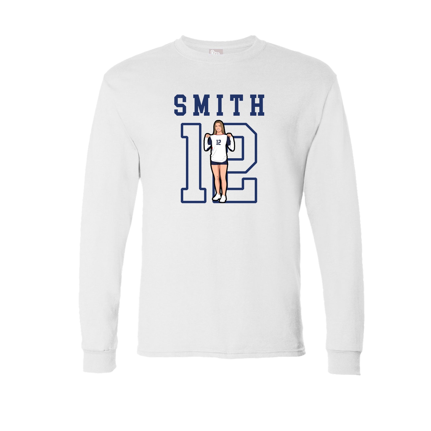Long Sleeve Tee — Shirsey in White