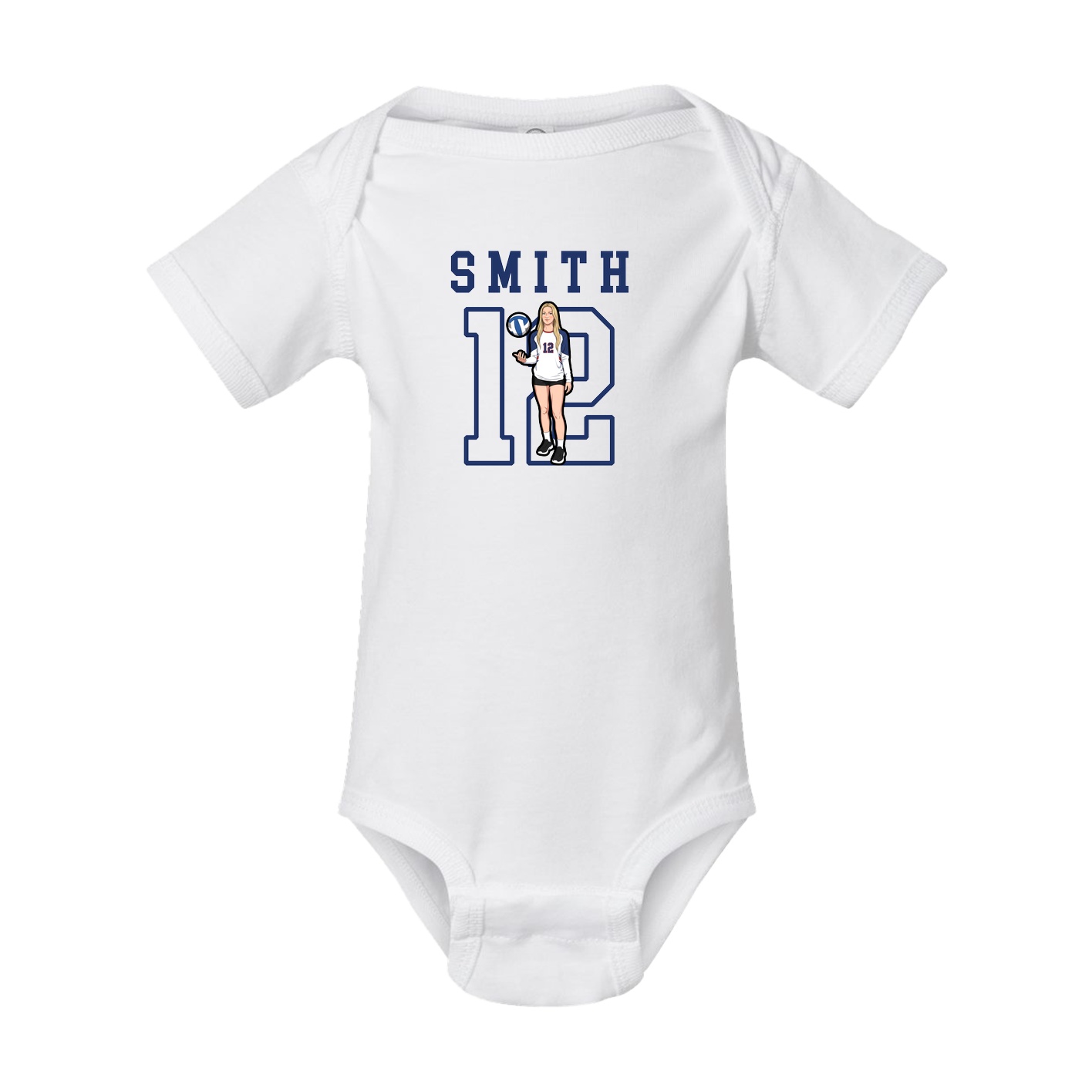 Baby Onesie — Shirsey in White