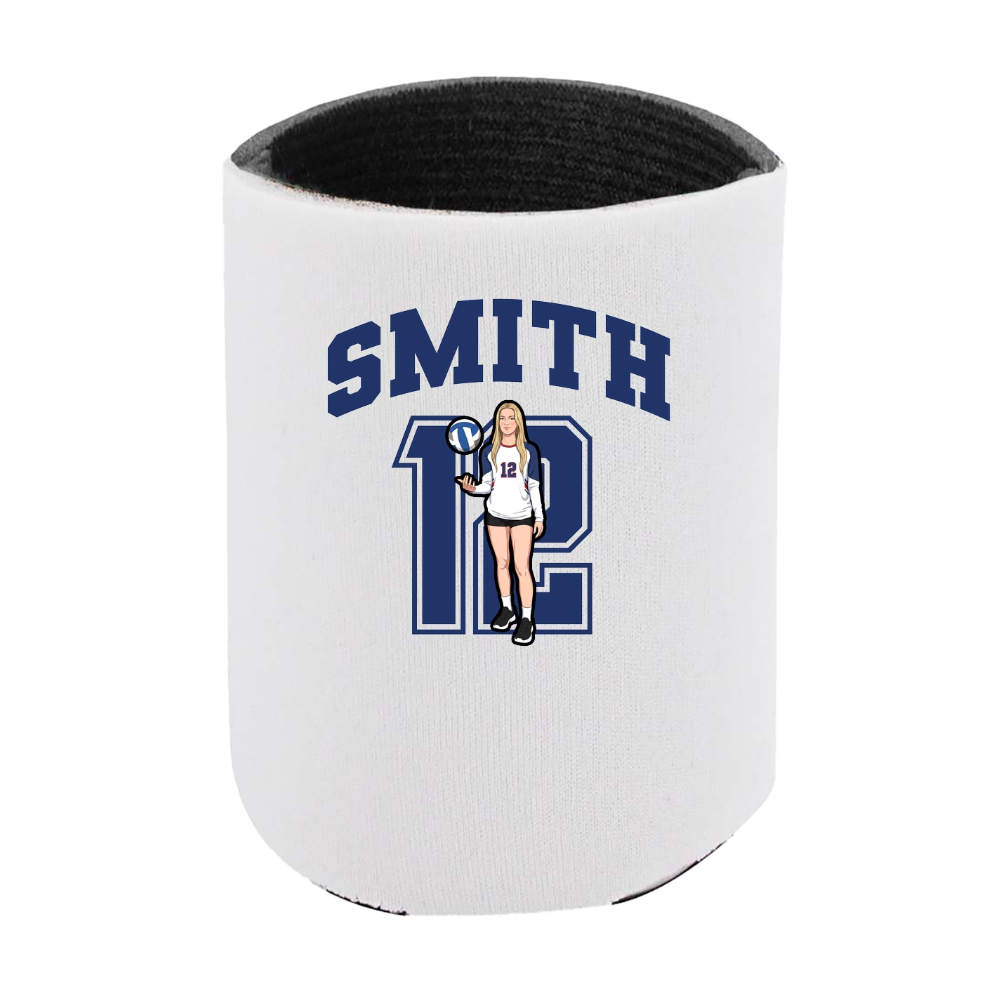 Can Holder — Number in White