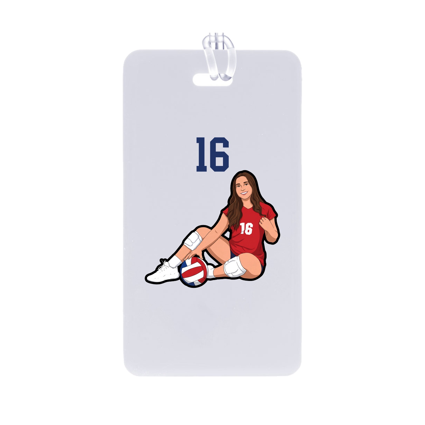 Bag Tag — Number Top in Classic
