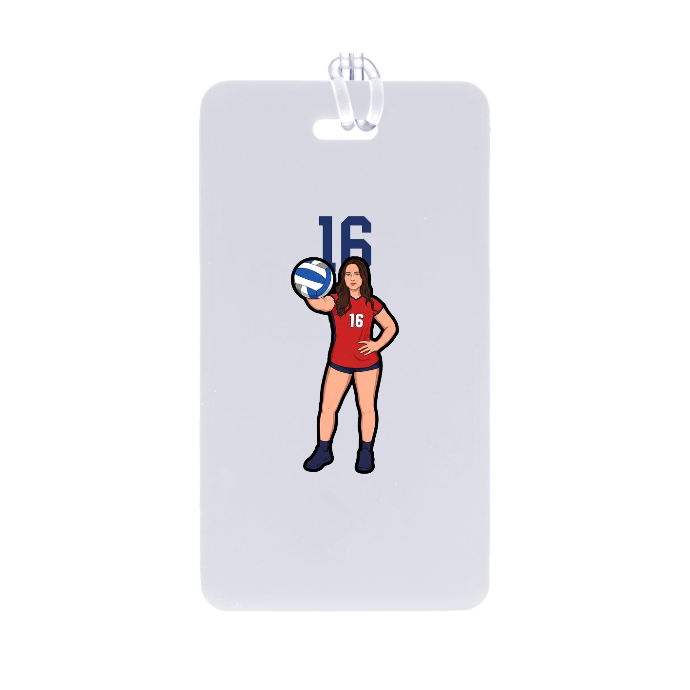 Bag Tag — Number Top in Classic