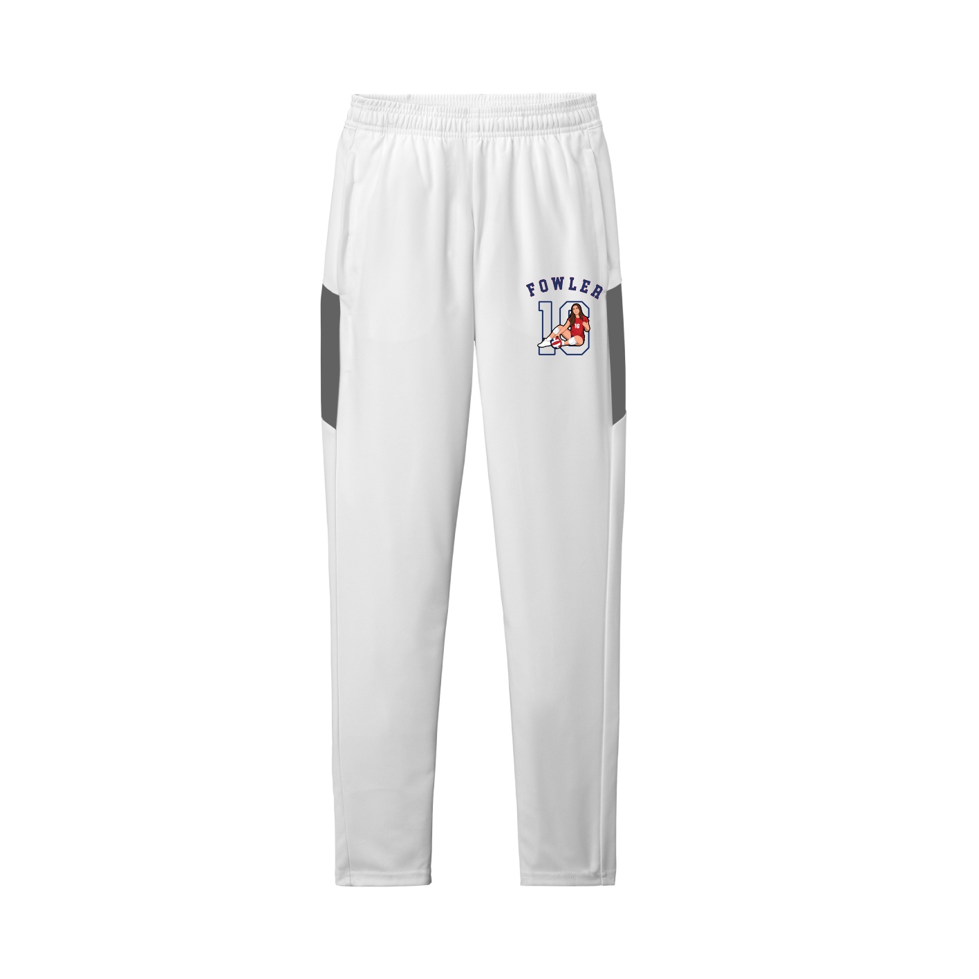 Team Travel Pant — Shirsey Arch in White/Grey