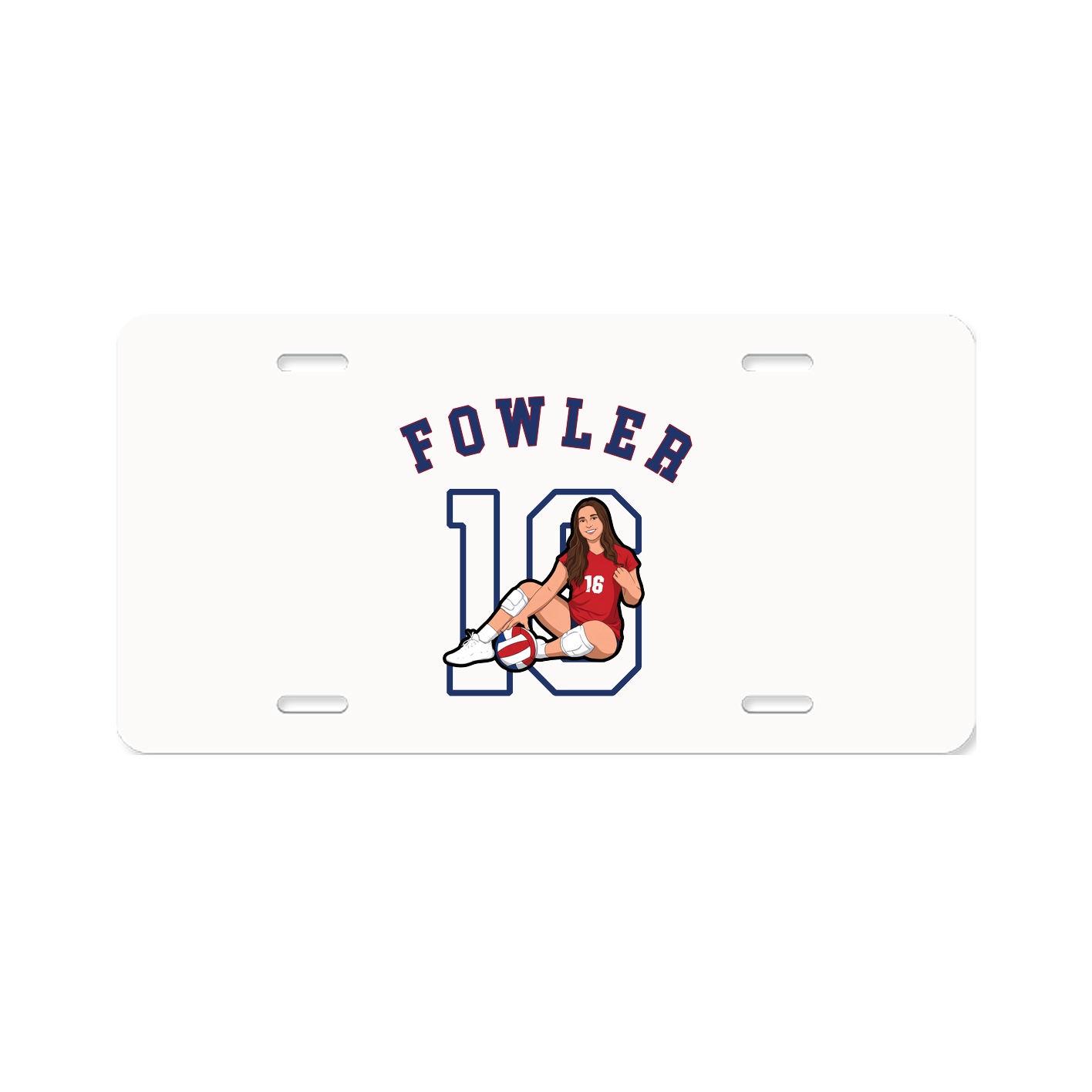 License Plate — Shirsey Arch in Classic