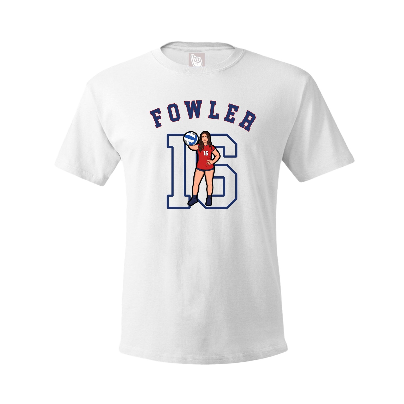 Youth Tee — Shirsey Arch in White