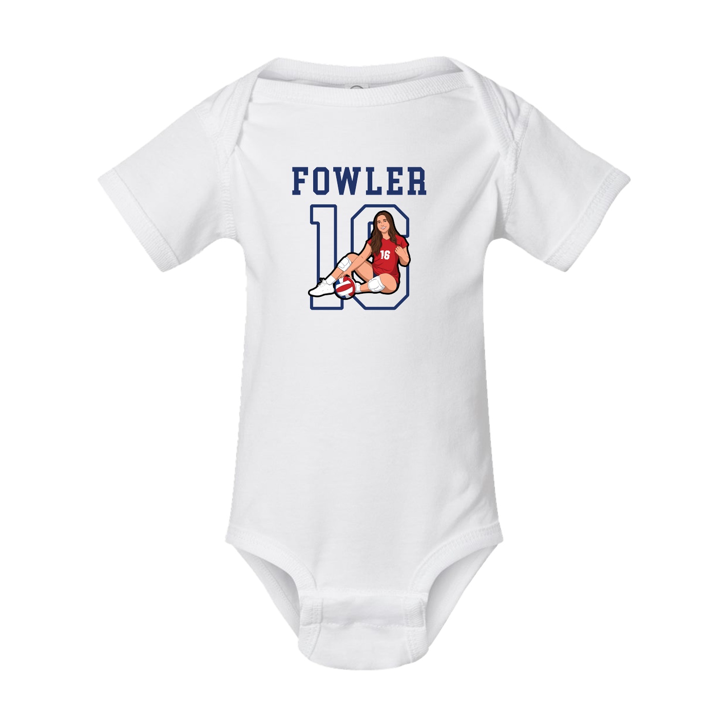 Baby Onesie — Shirsey in White