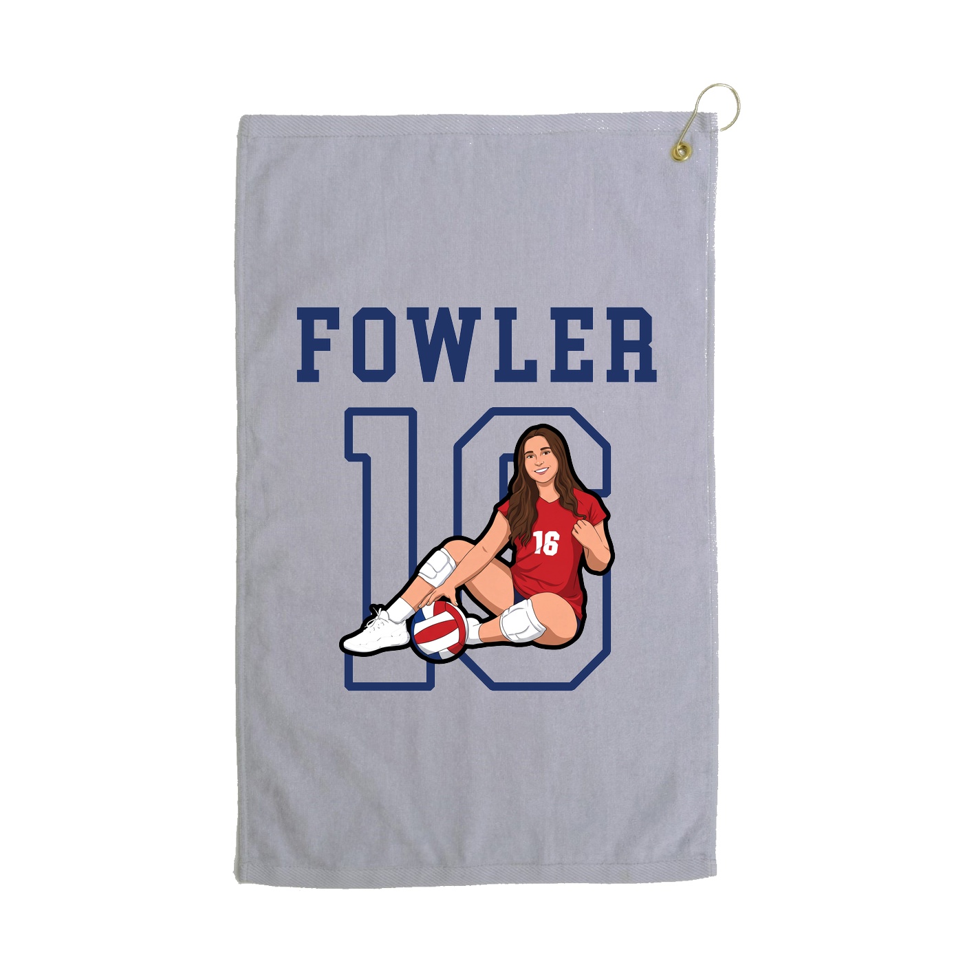Golf Towel — Shirsey in Grey