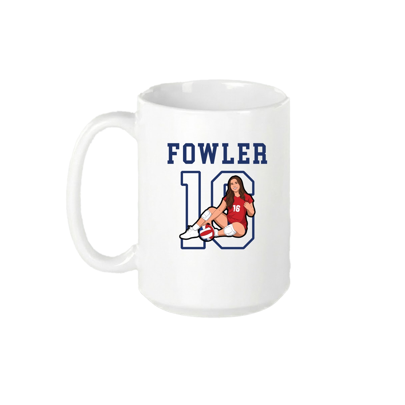 15oz Coffee Mug — Shirsey in White