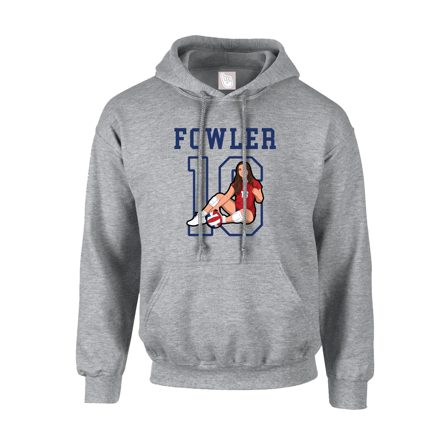 Youth Hoodie — Shirsey in Grey