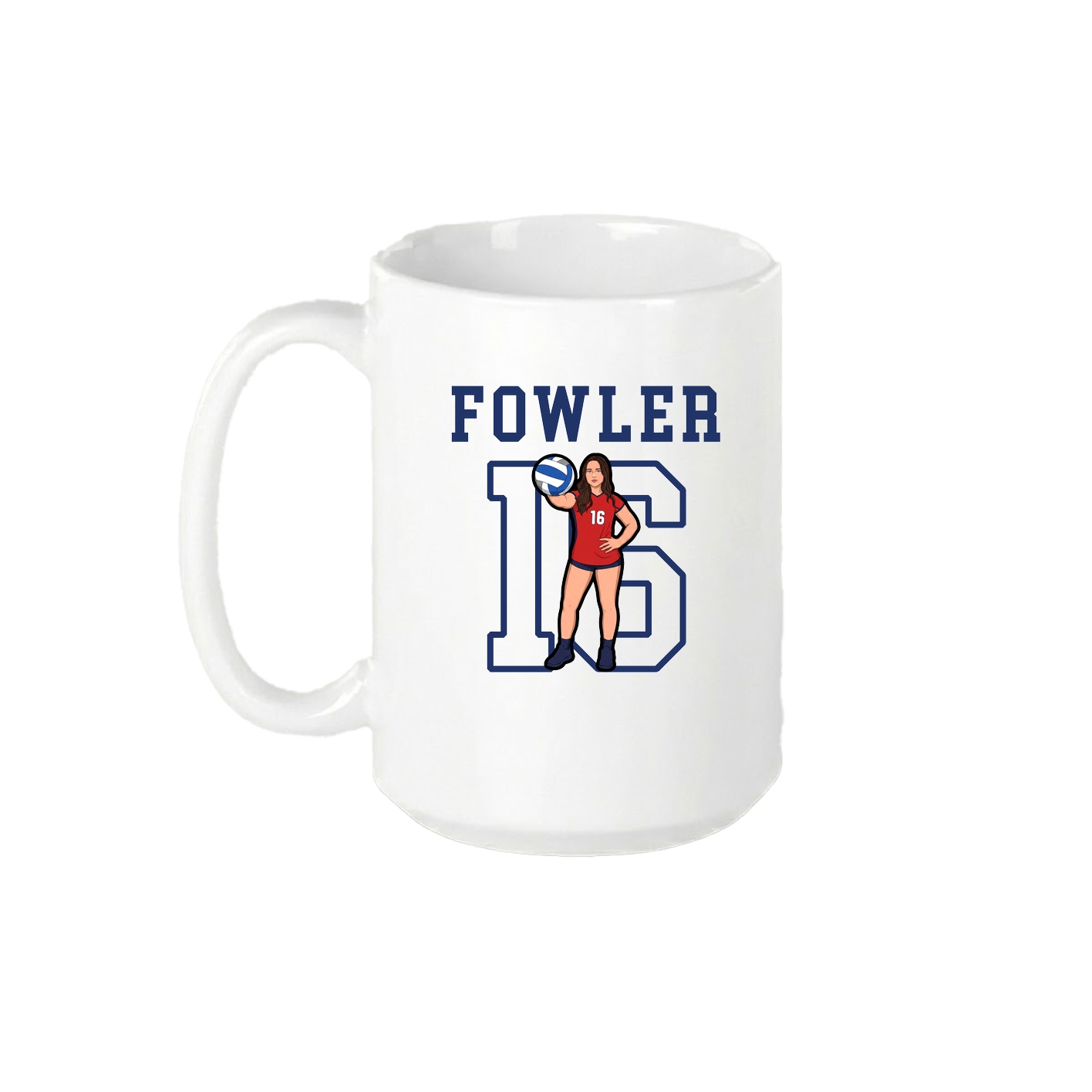 15oz Coffee Mug — Shirsey in White