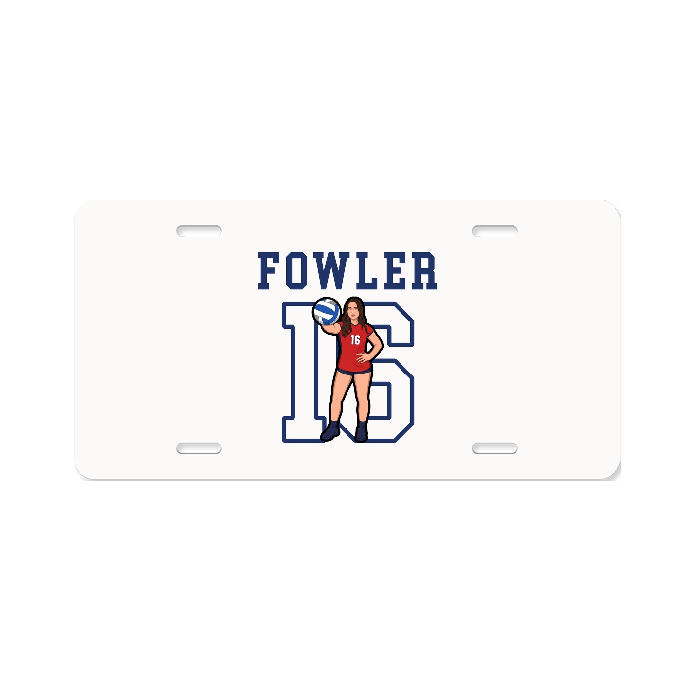 License Plate — Shirsey in Classic