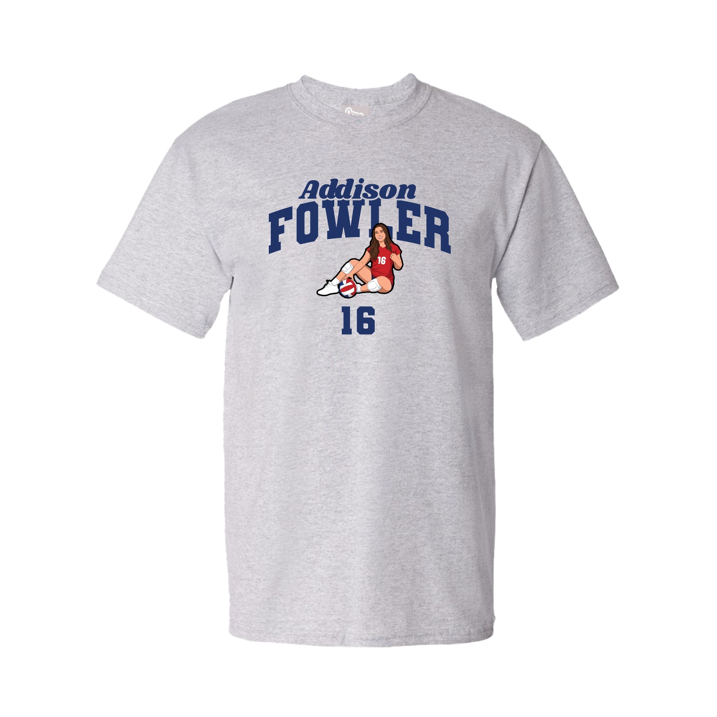 Youth Tee — Signature Arch in Grey