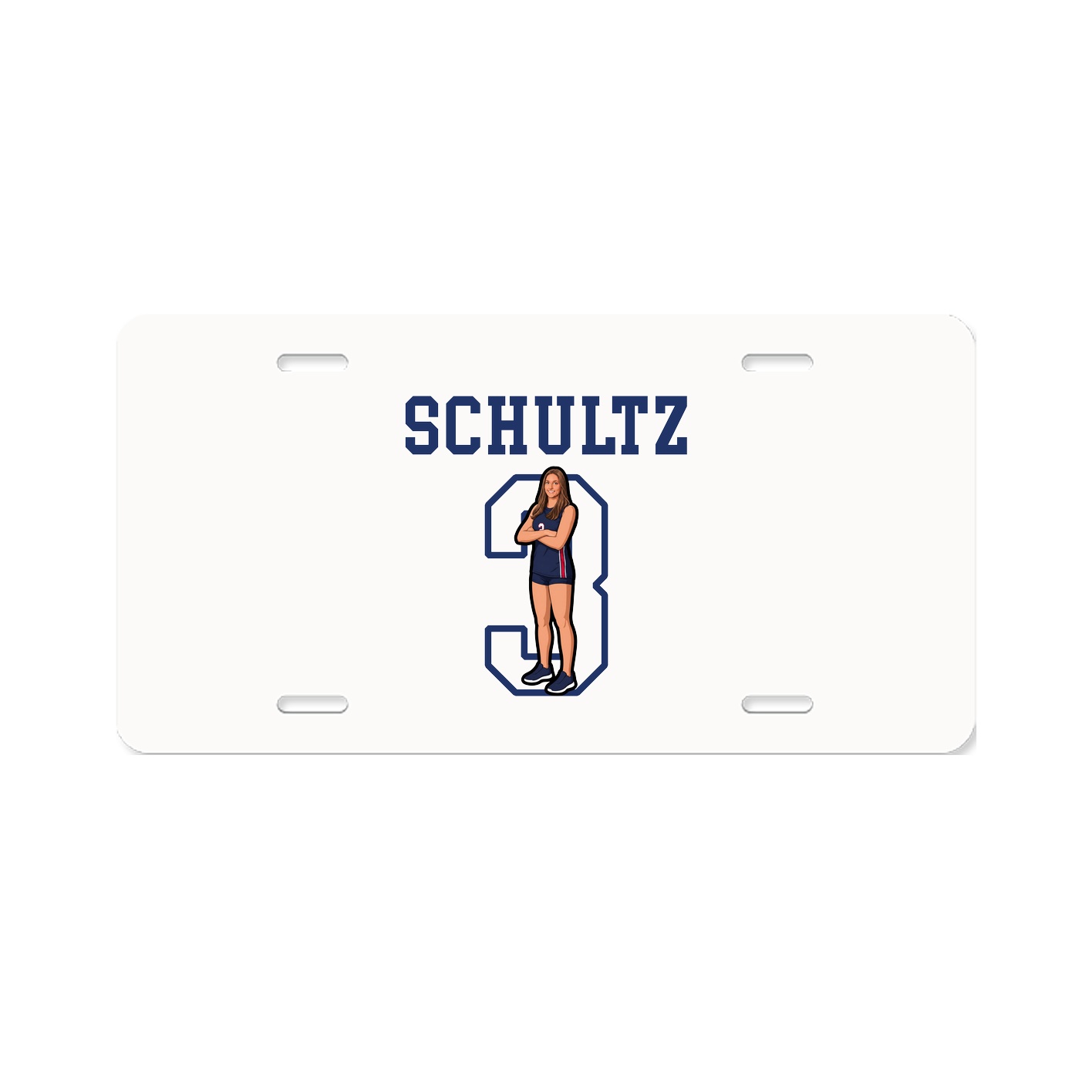 License Plate — Shirsey in Classic