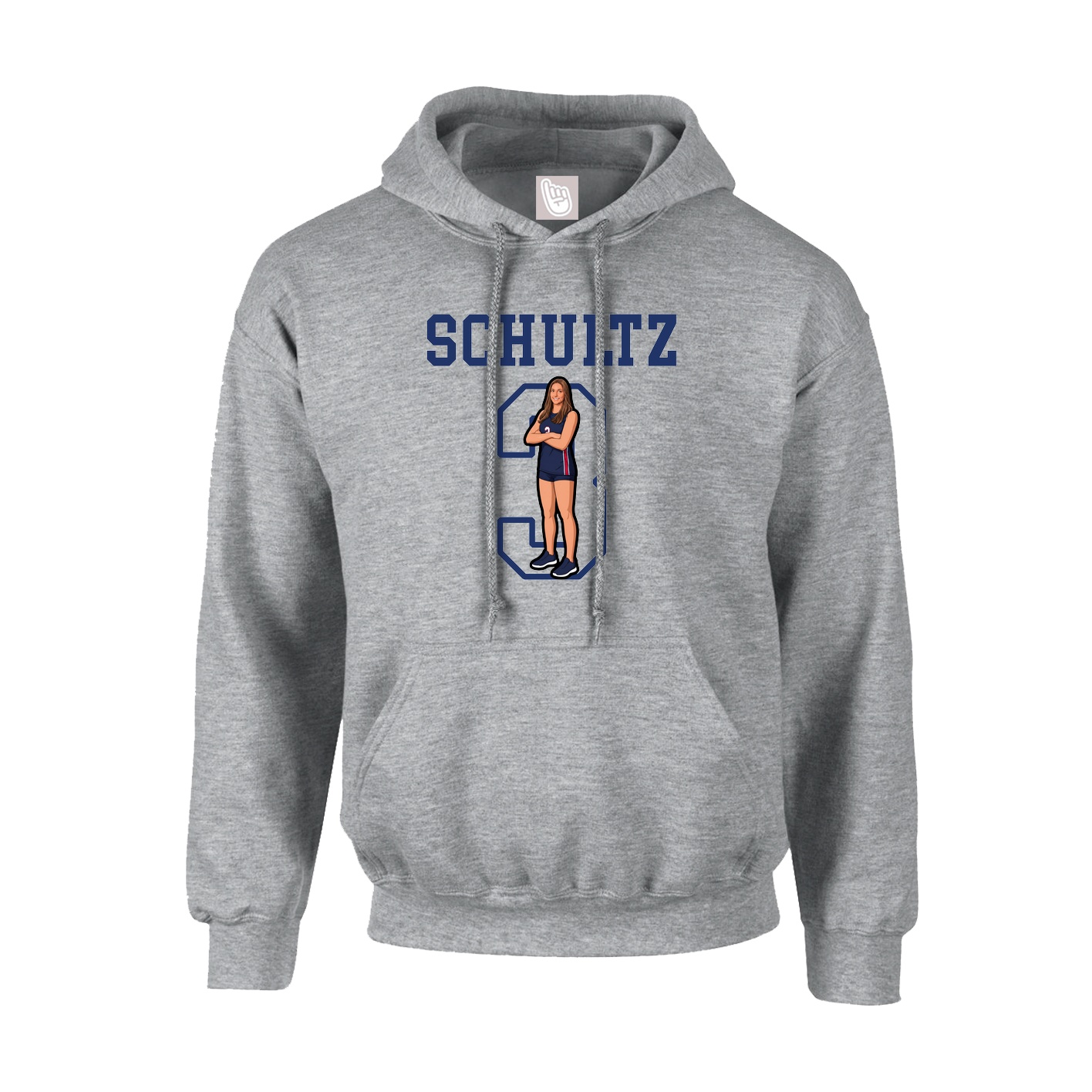 Youth Hoodie — Shirsey in Grey
