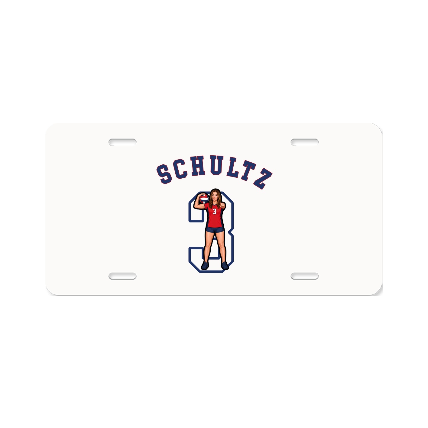 License Plate — Shirsey Arch in Classic