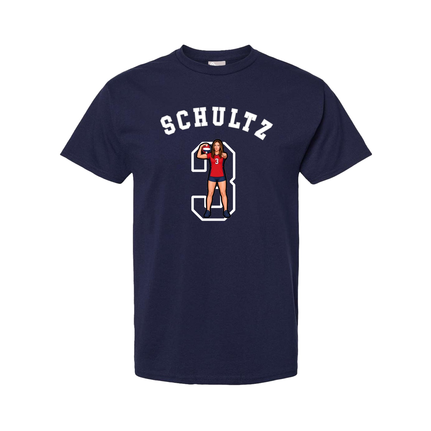 Tee — Shirsey Arch in Navy