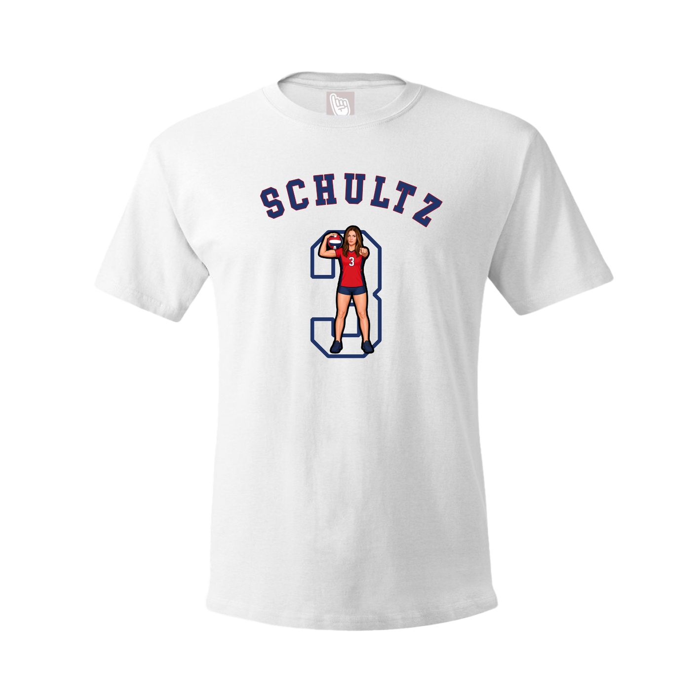 Youth Tee — Shirsey Arch in White
