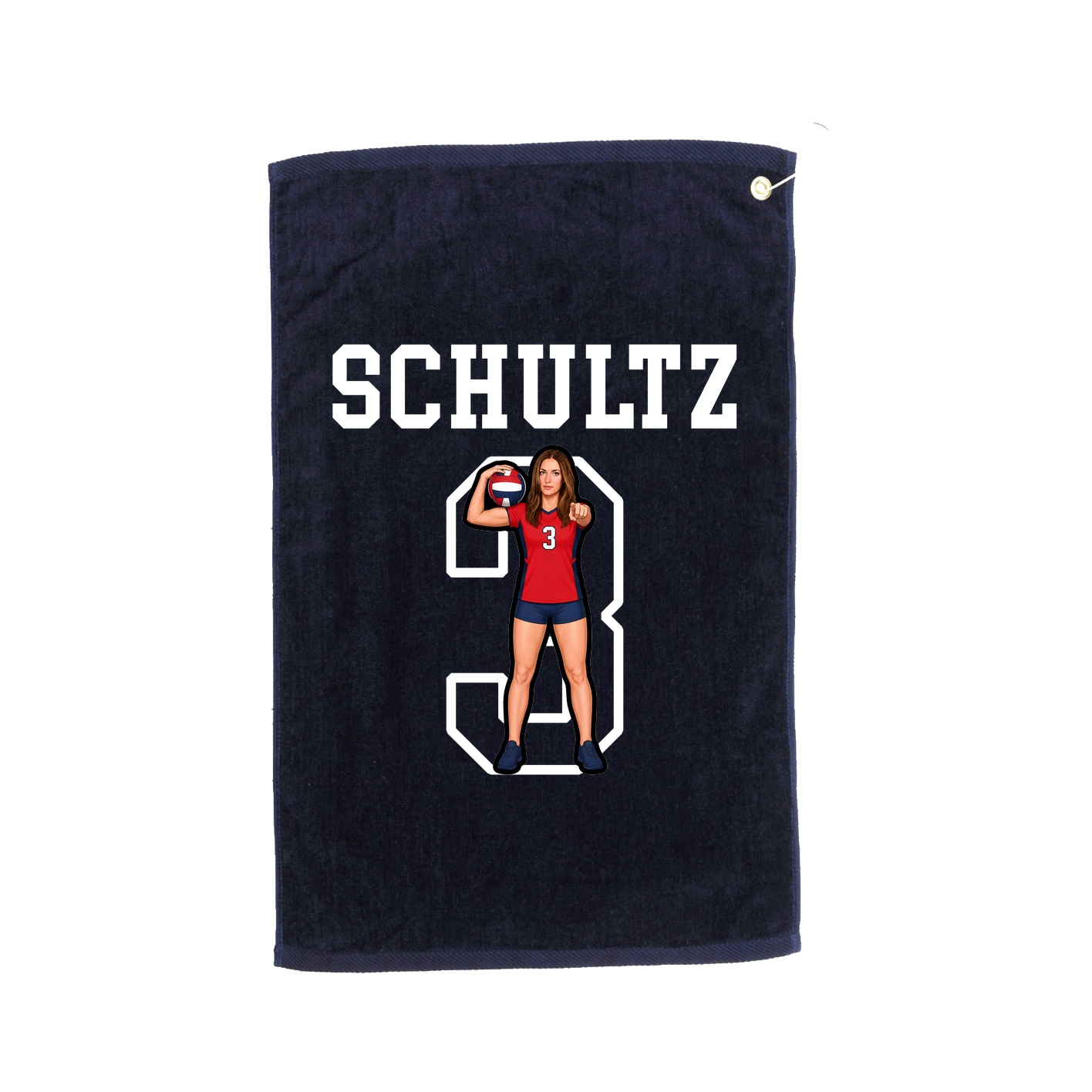 Golf Towel — Shirsey in Navy