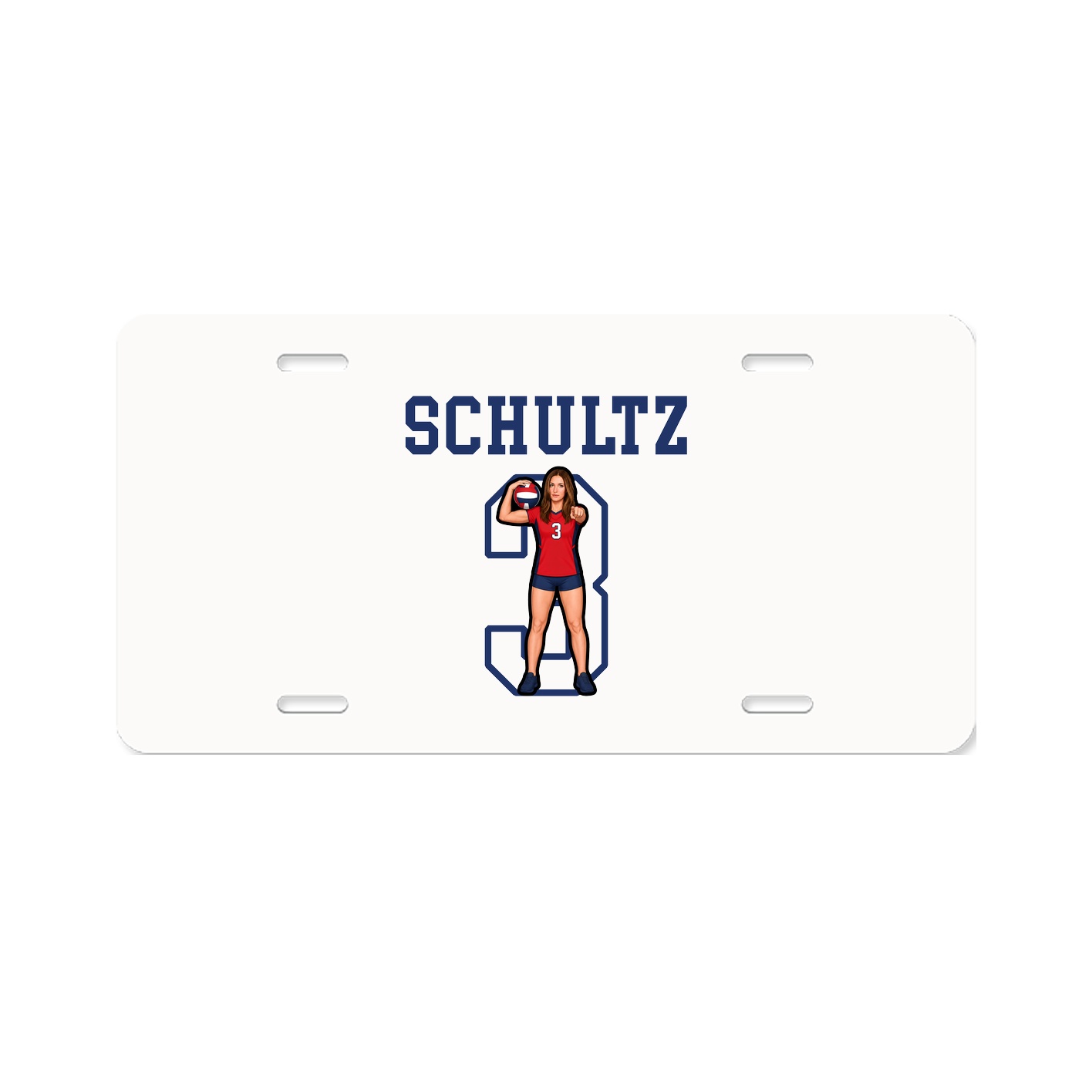 License Plate — Shirsey in Classic