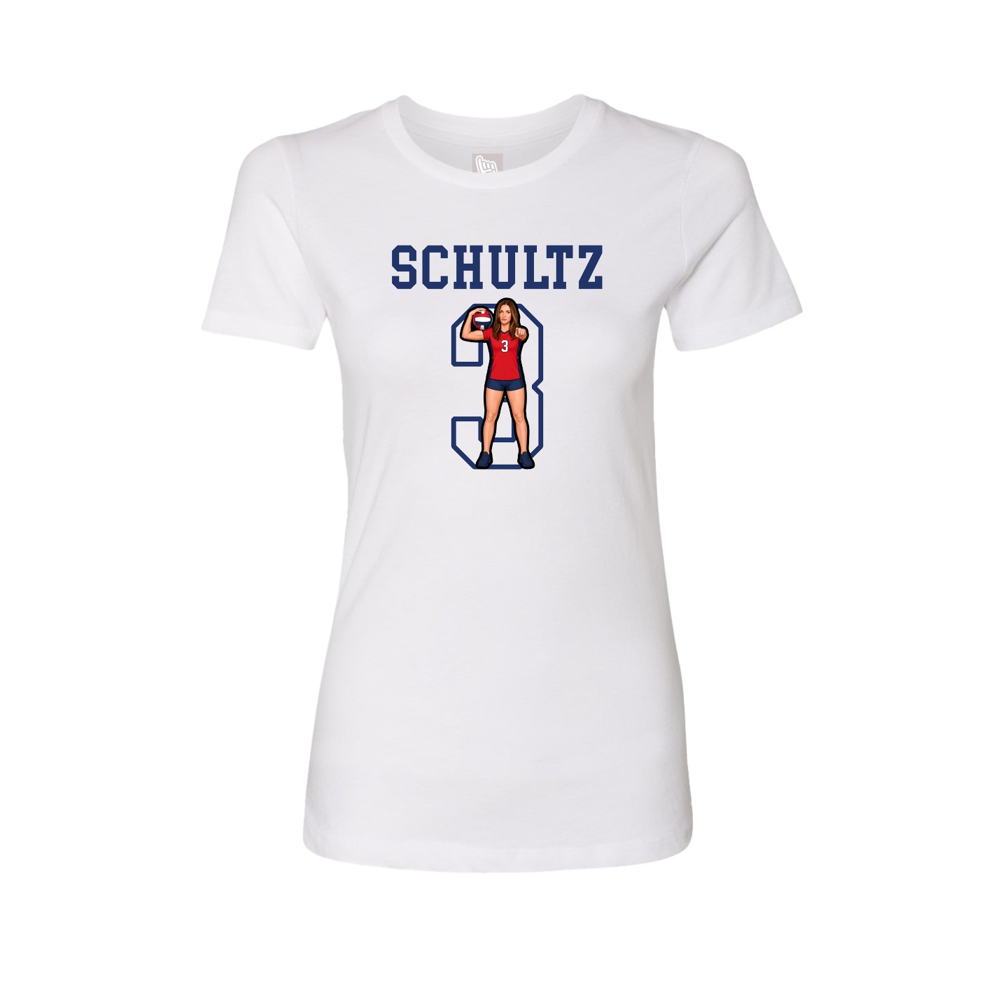 Fitted Women's Tee — Shirsey in White