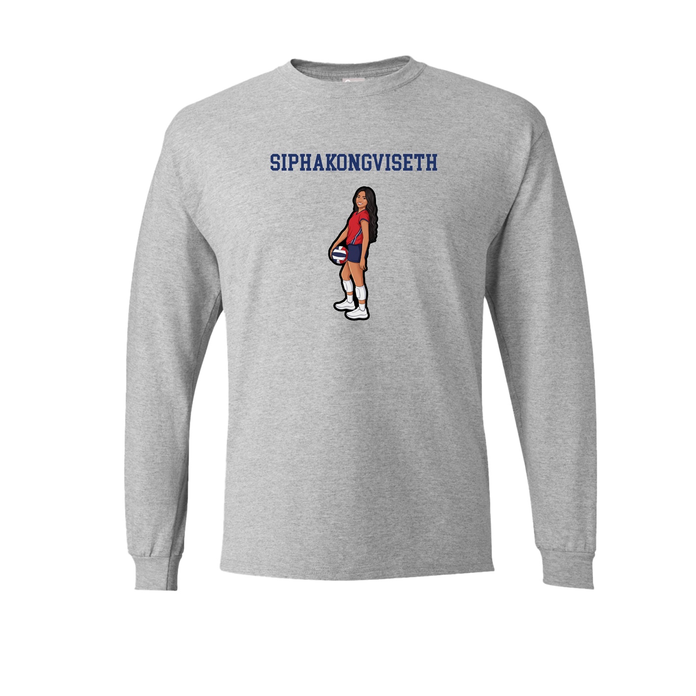 Long Sleeve Tee — Shirsey in Grey