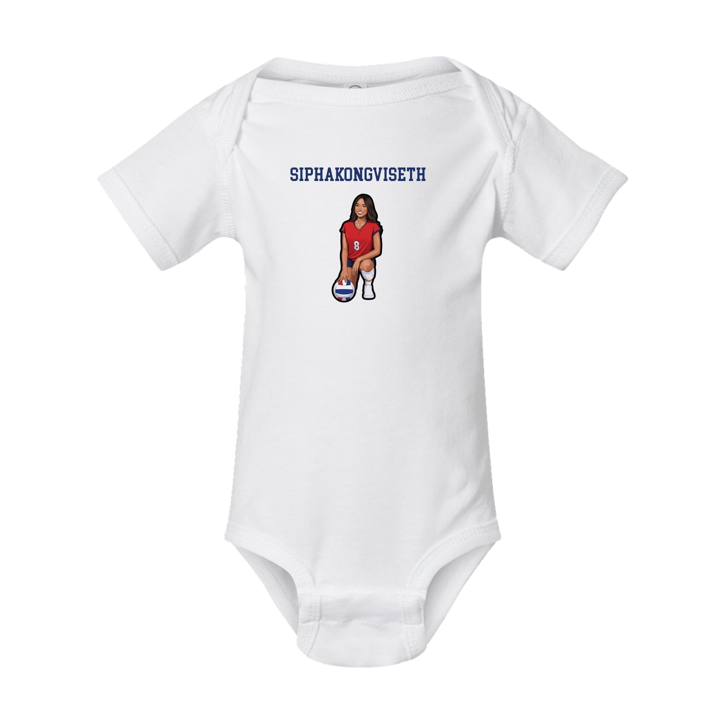 Baby Onesie — Shirsey in White