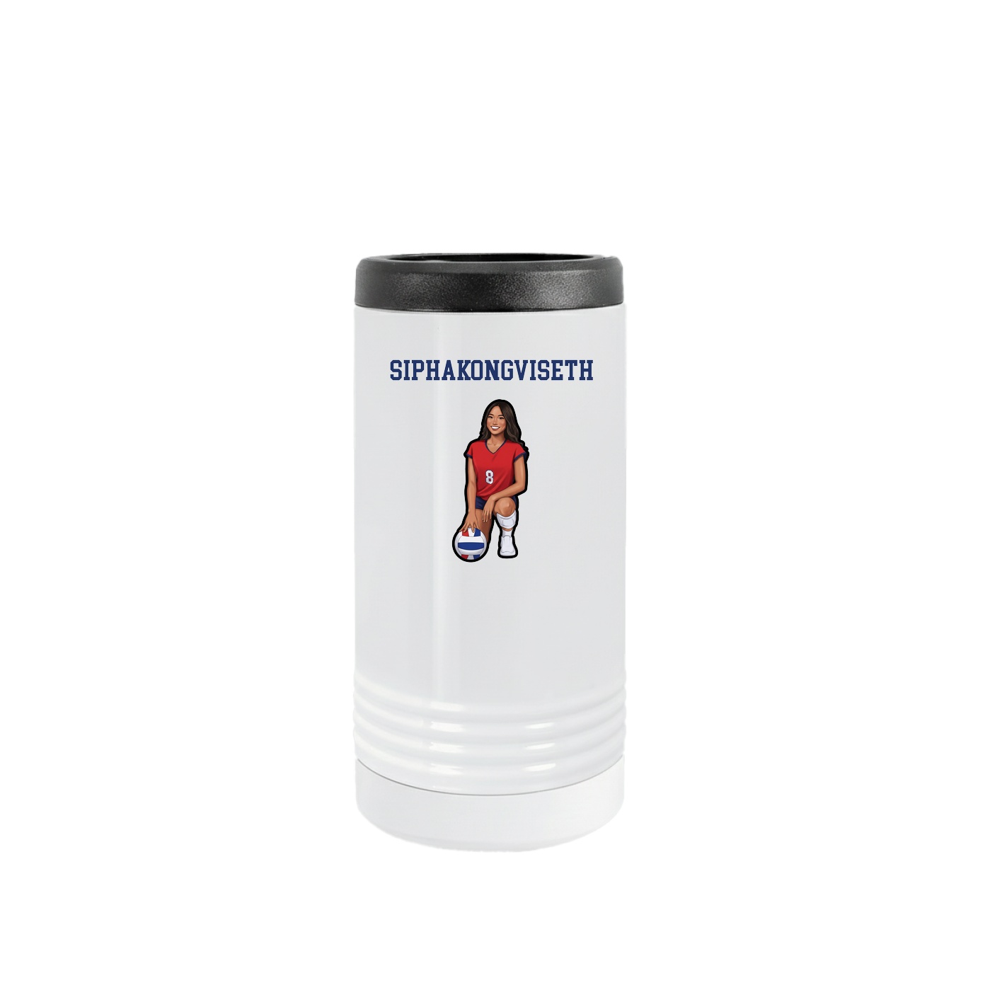Slim Beverage Holder — Shirsey in White