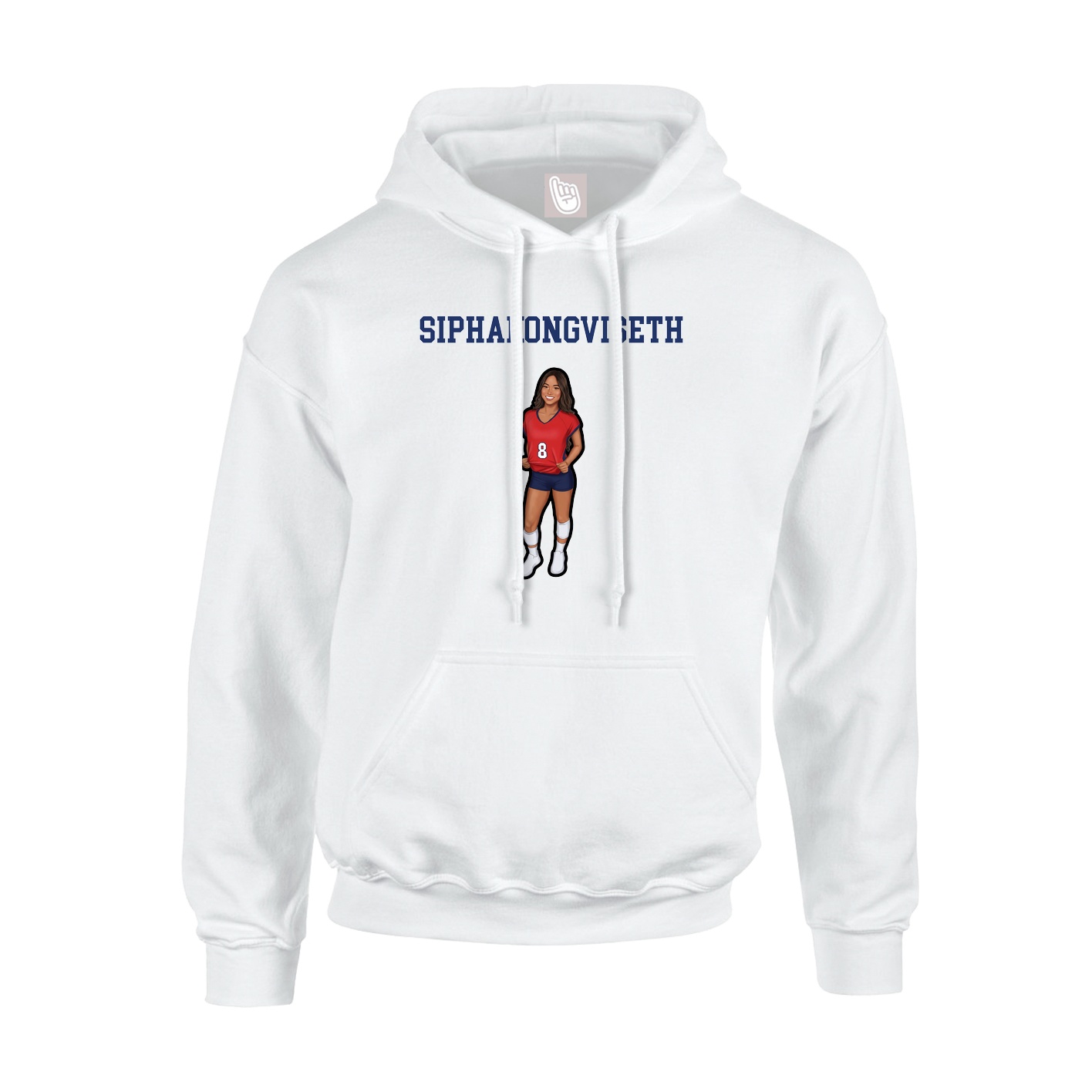 Youth Hoodie — Shirsey in White