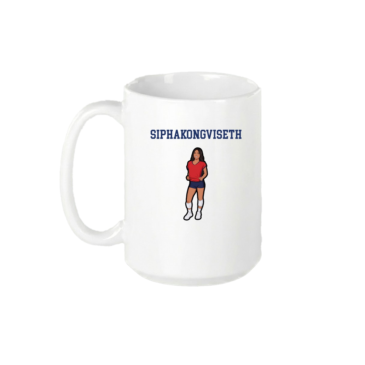 15oz Coffee Mug — Shirsey in White