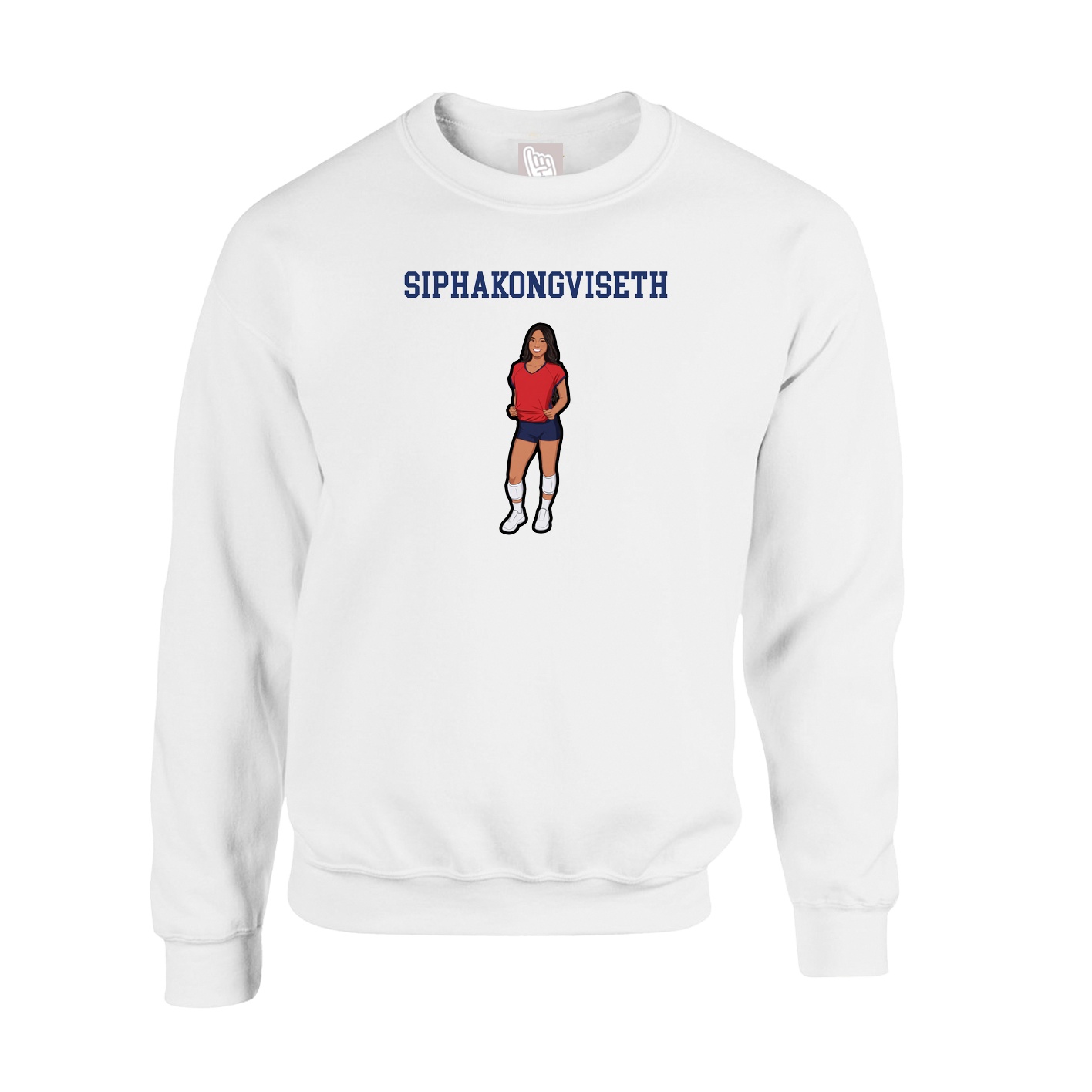 Fleece Crew — Shirsey in White