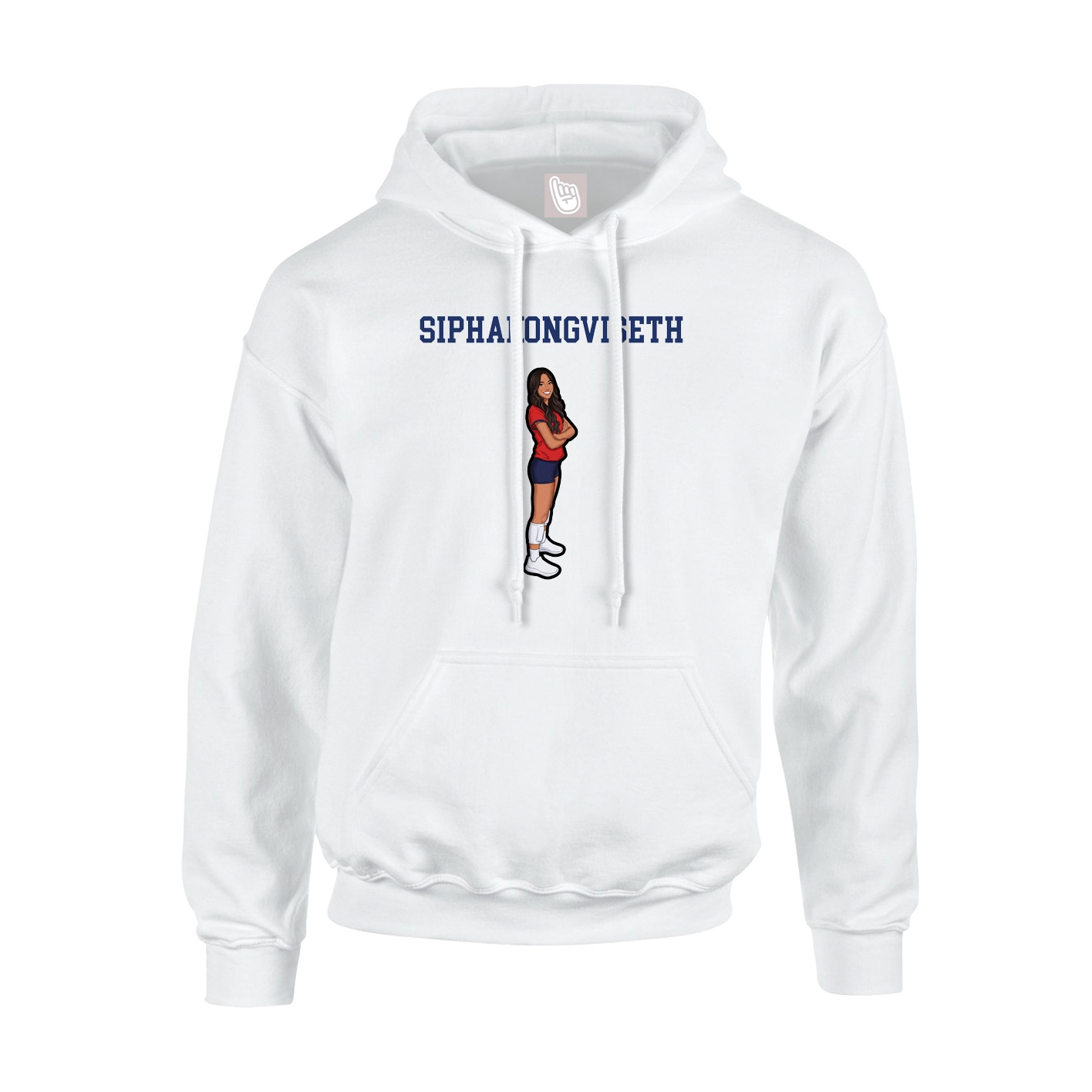 Youth Hoodie — Shirsey in White