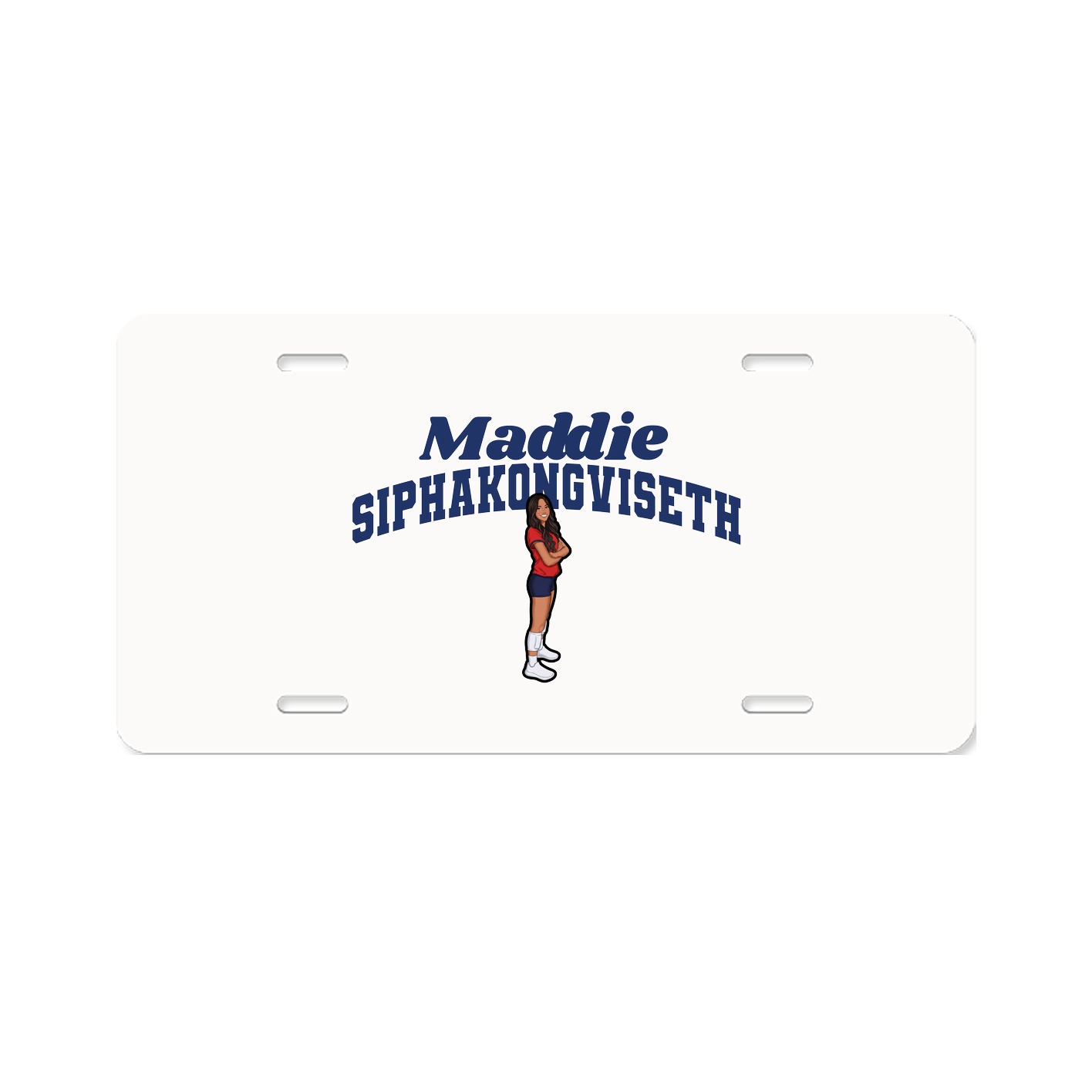 License Plate — Signature Arch in Classic