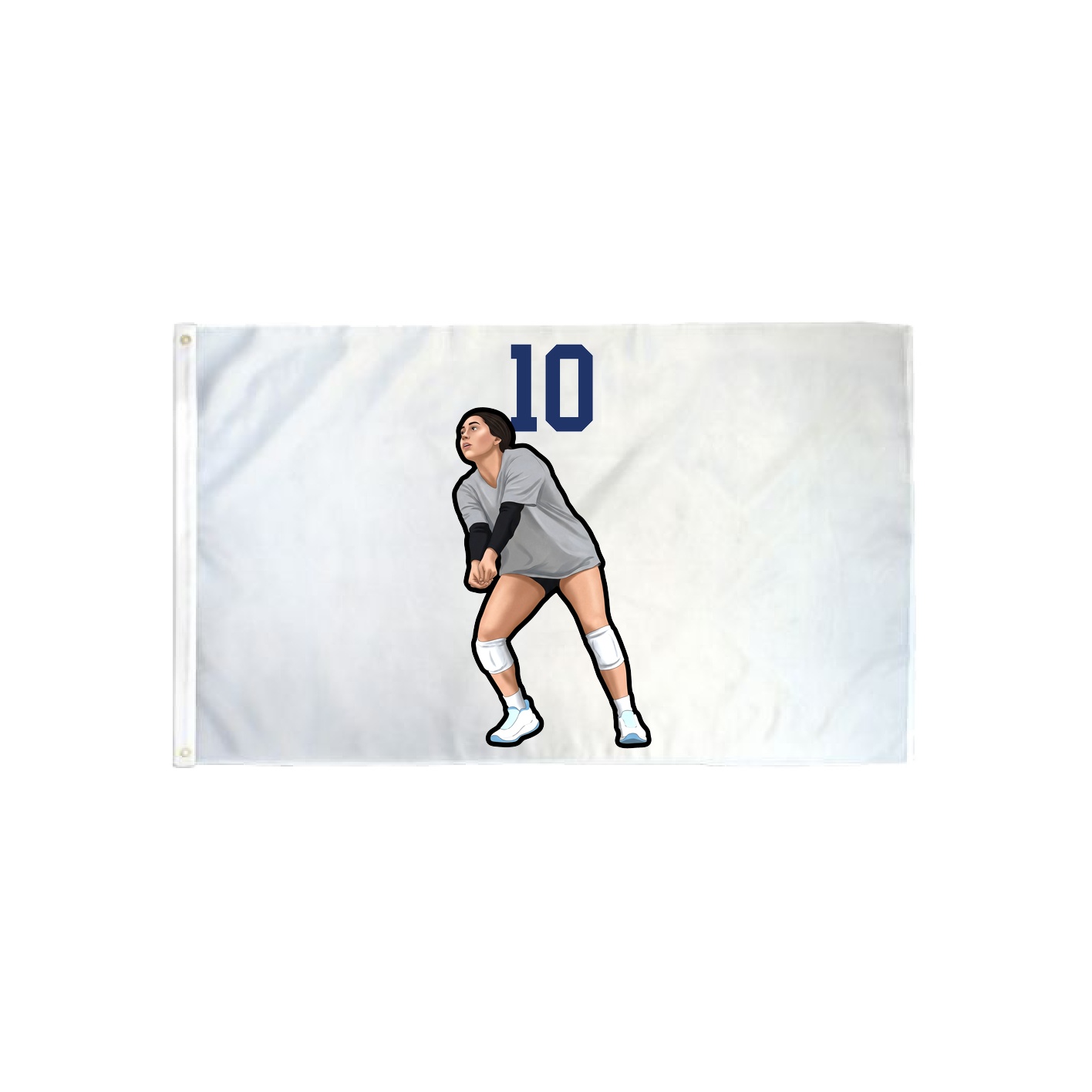 3x5 Flag — Number Top in Classic