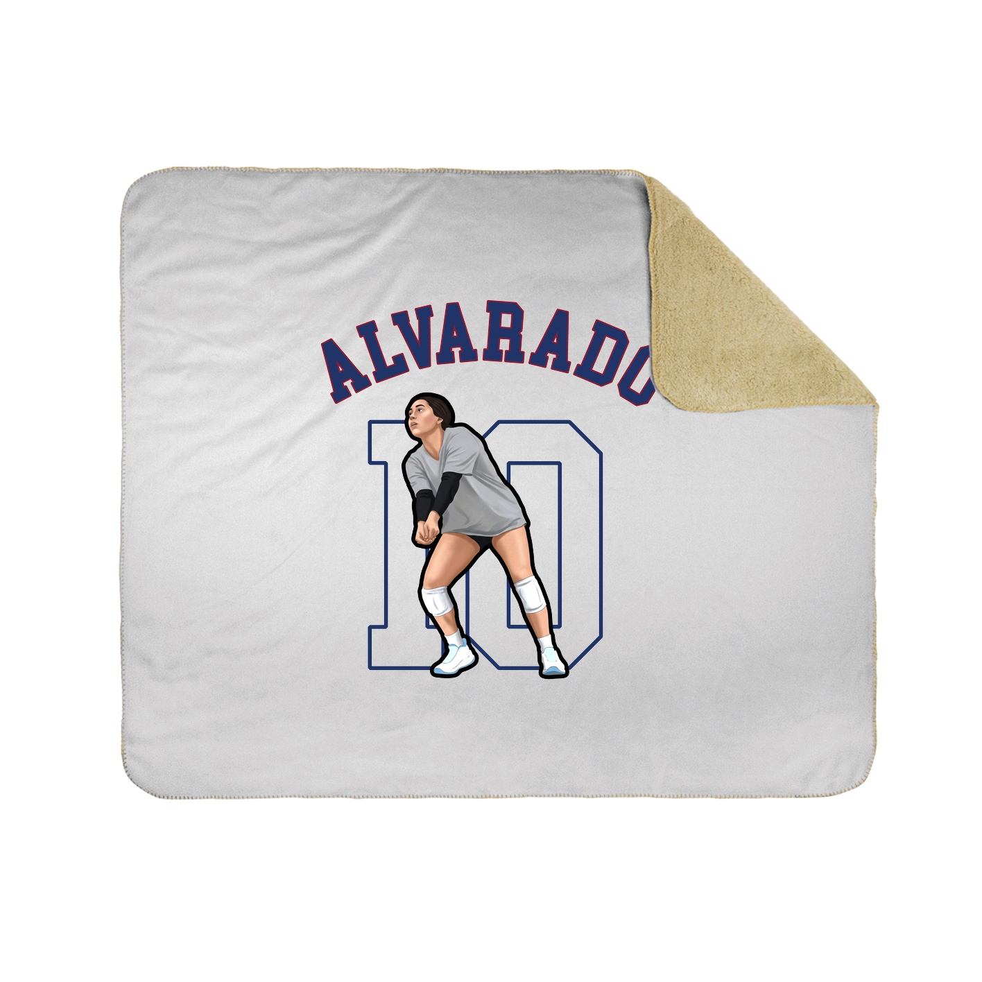 Throw Blanket — Shirsey Arch in White