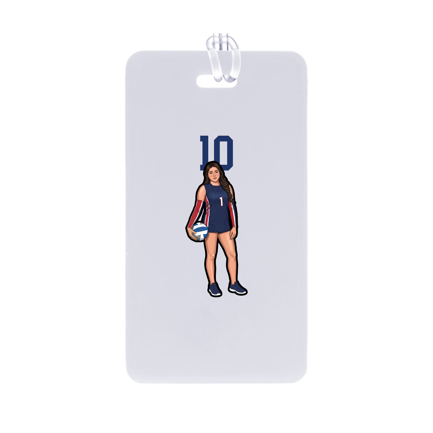 Bag Tag — Number Top in Classic
