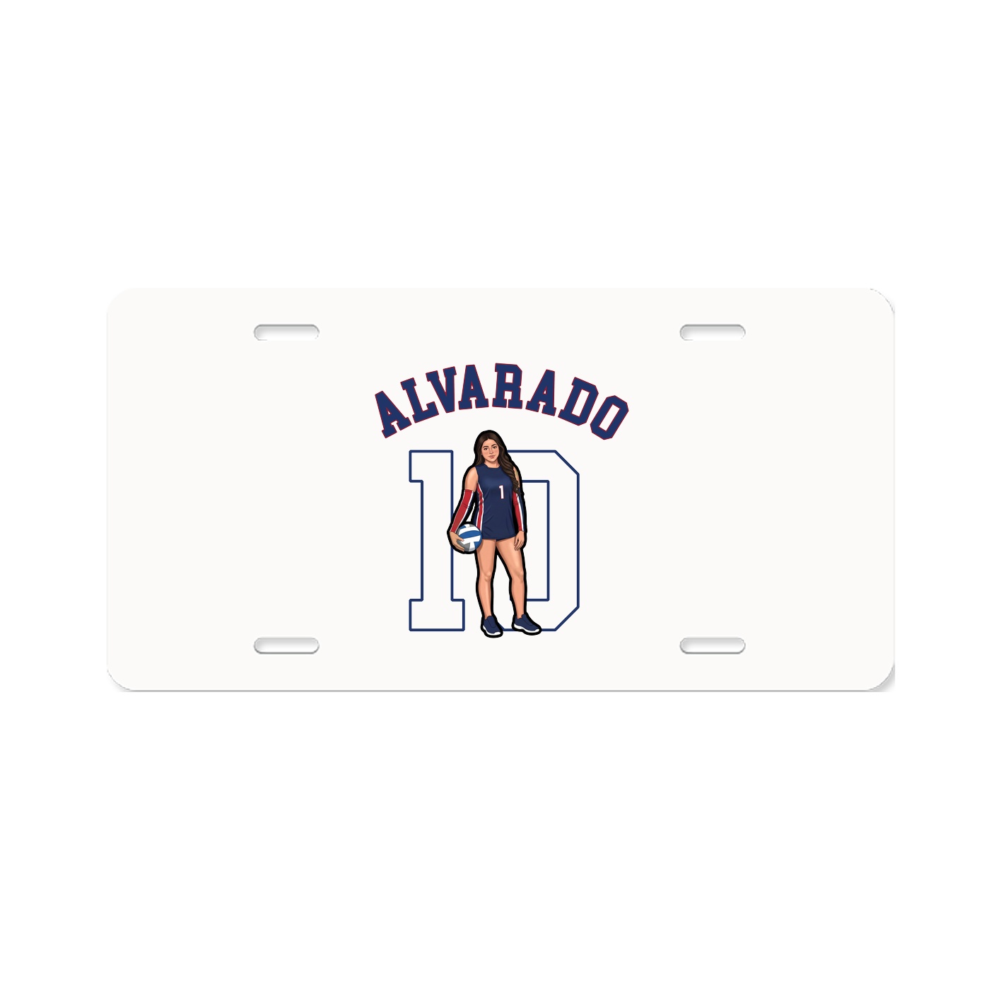 License Plate — Shirsey Arch in Classic