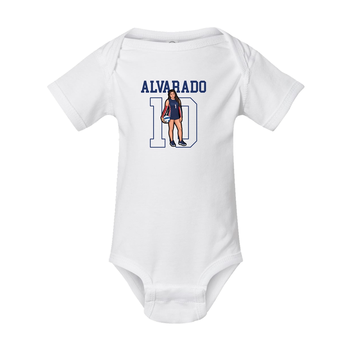 Baby Onesie — Shirsey in White