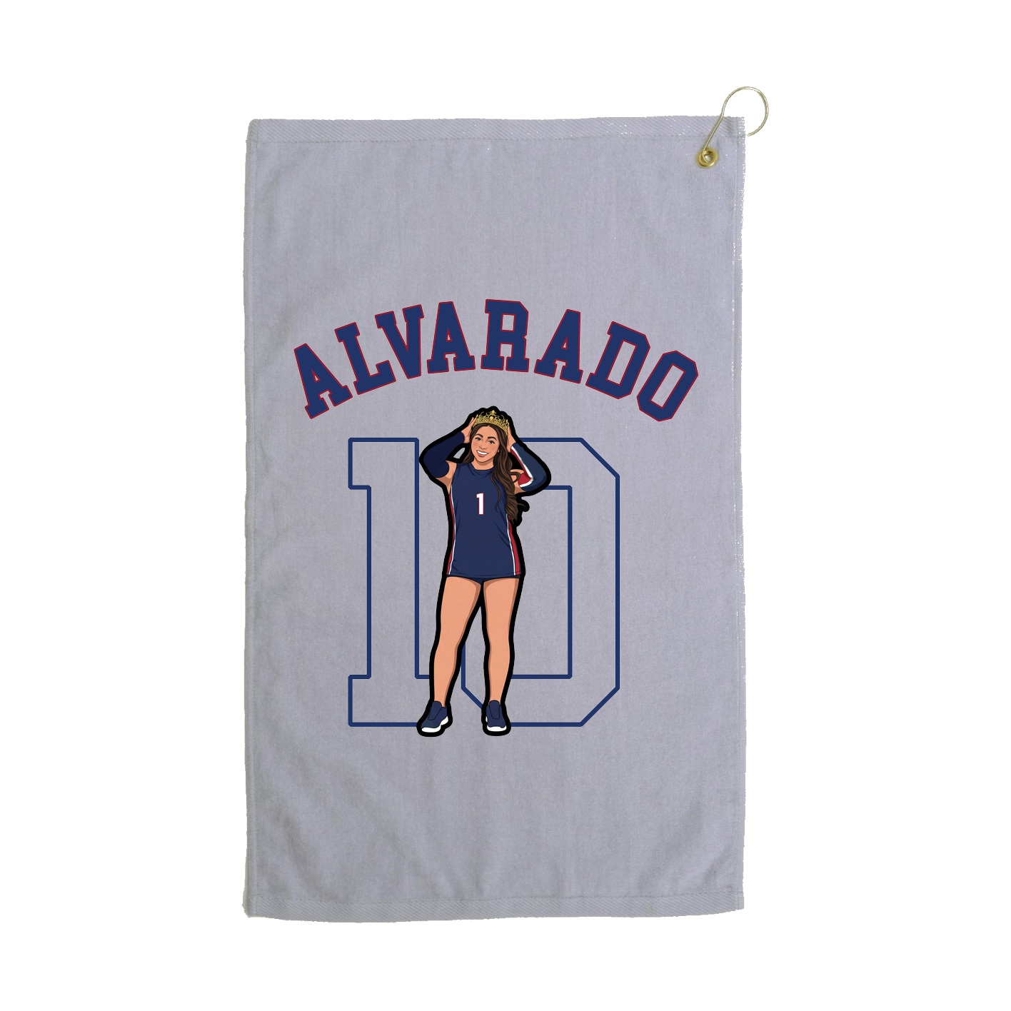 Golf Towel — Shirsey Arch in Grey