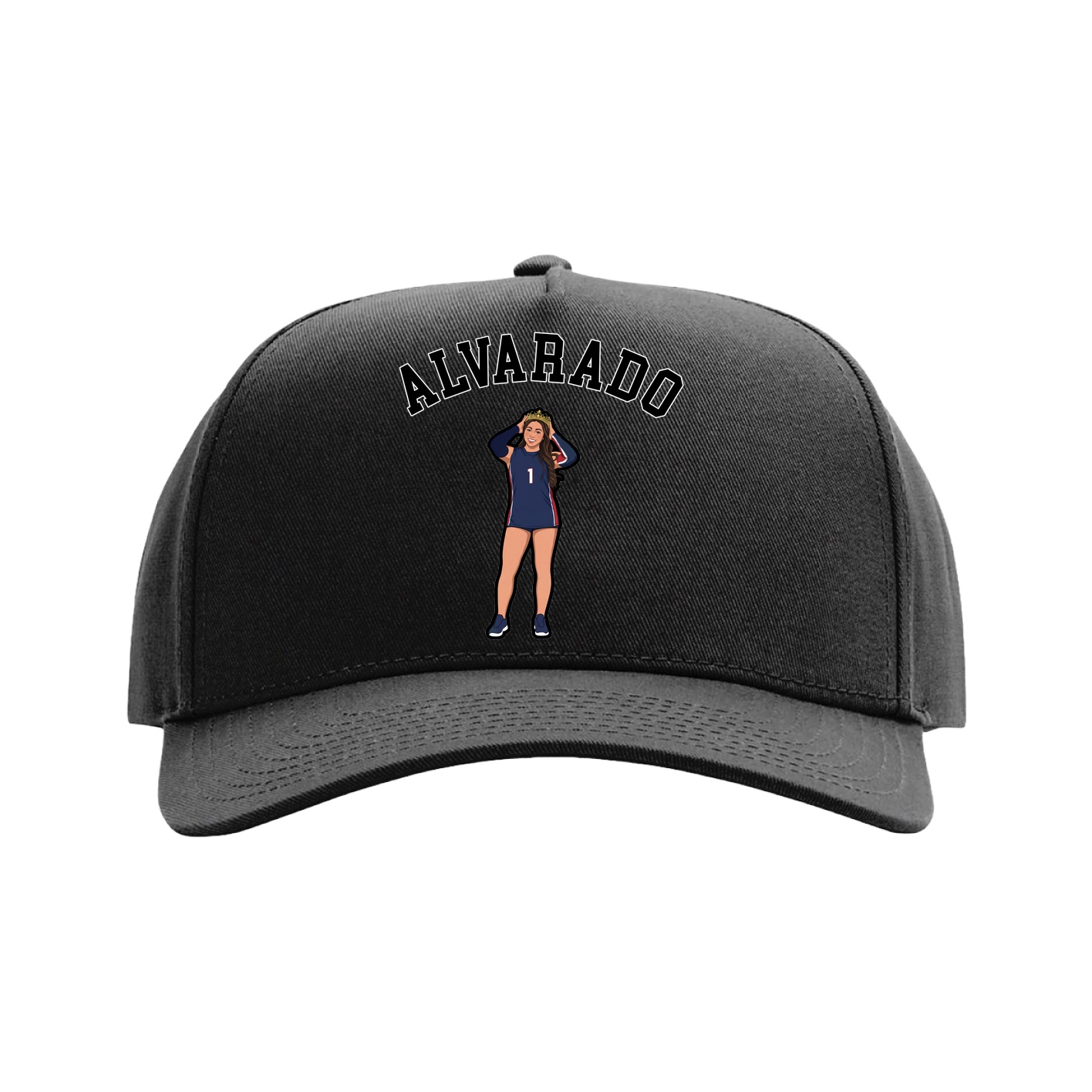 Full Fabric Five-Panel Champ Cap