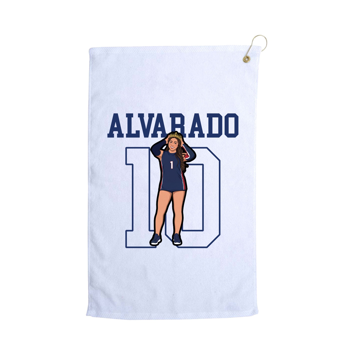 Golf Towel — Shirsey in White