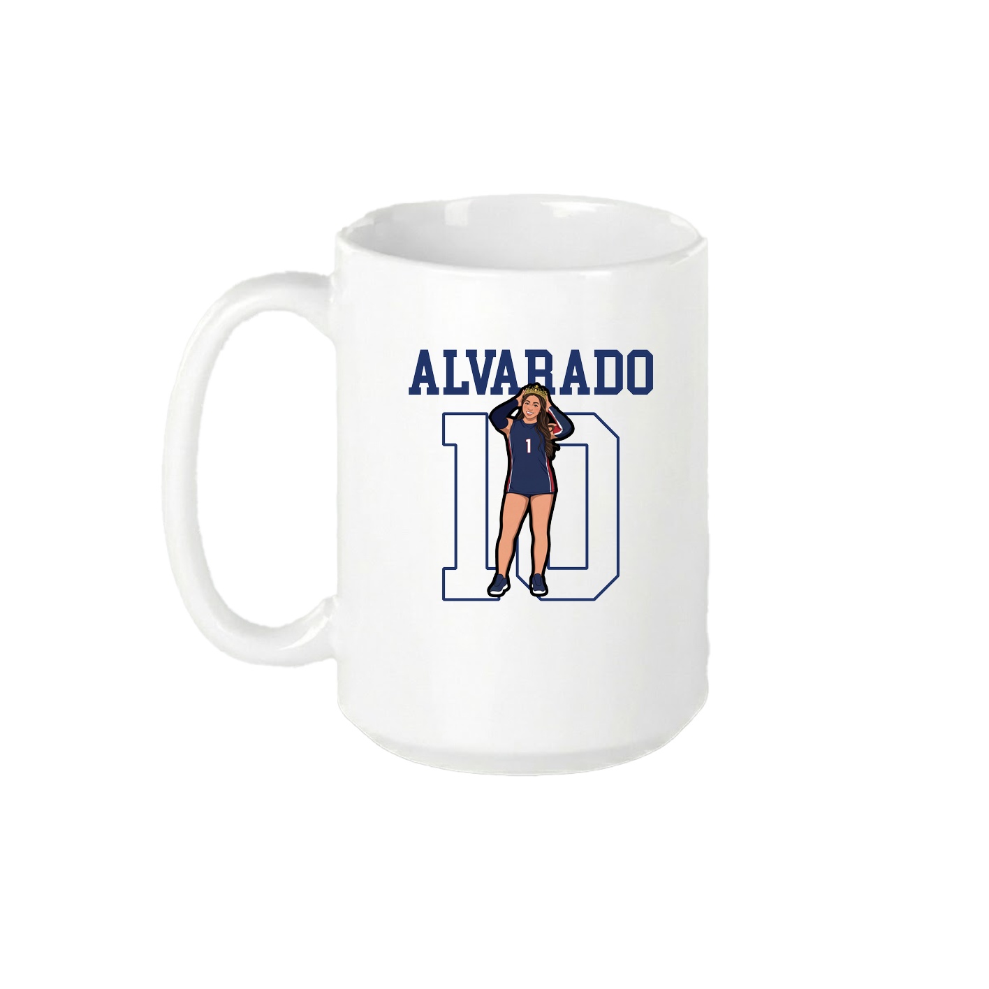 15oz Coffee Mug — Shirsey in White