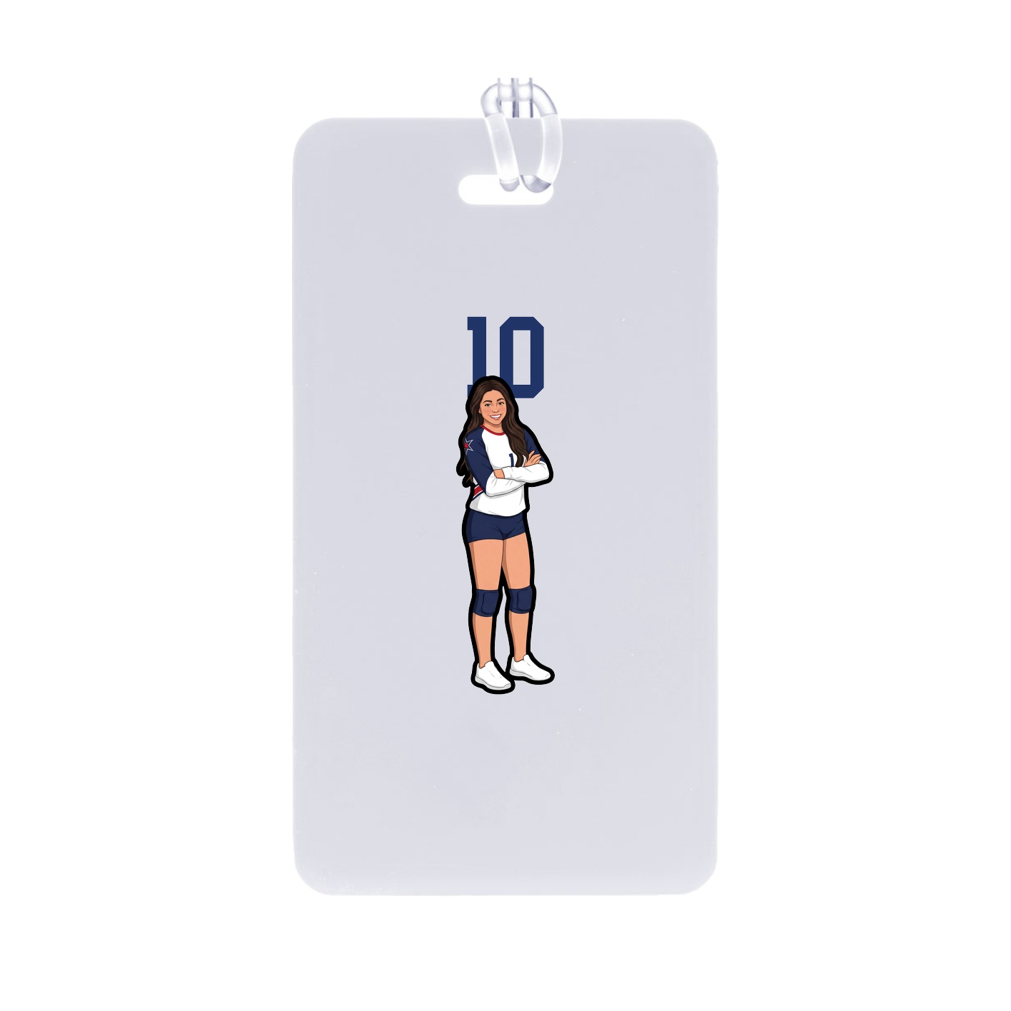 Bag Tag — Number Top in Classic