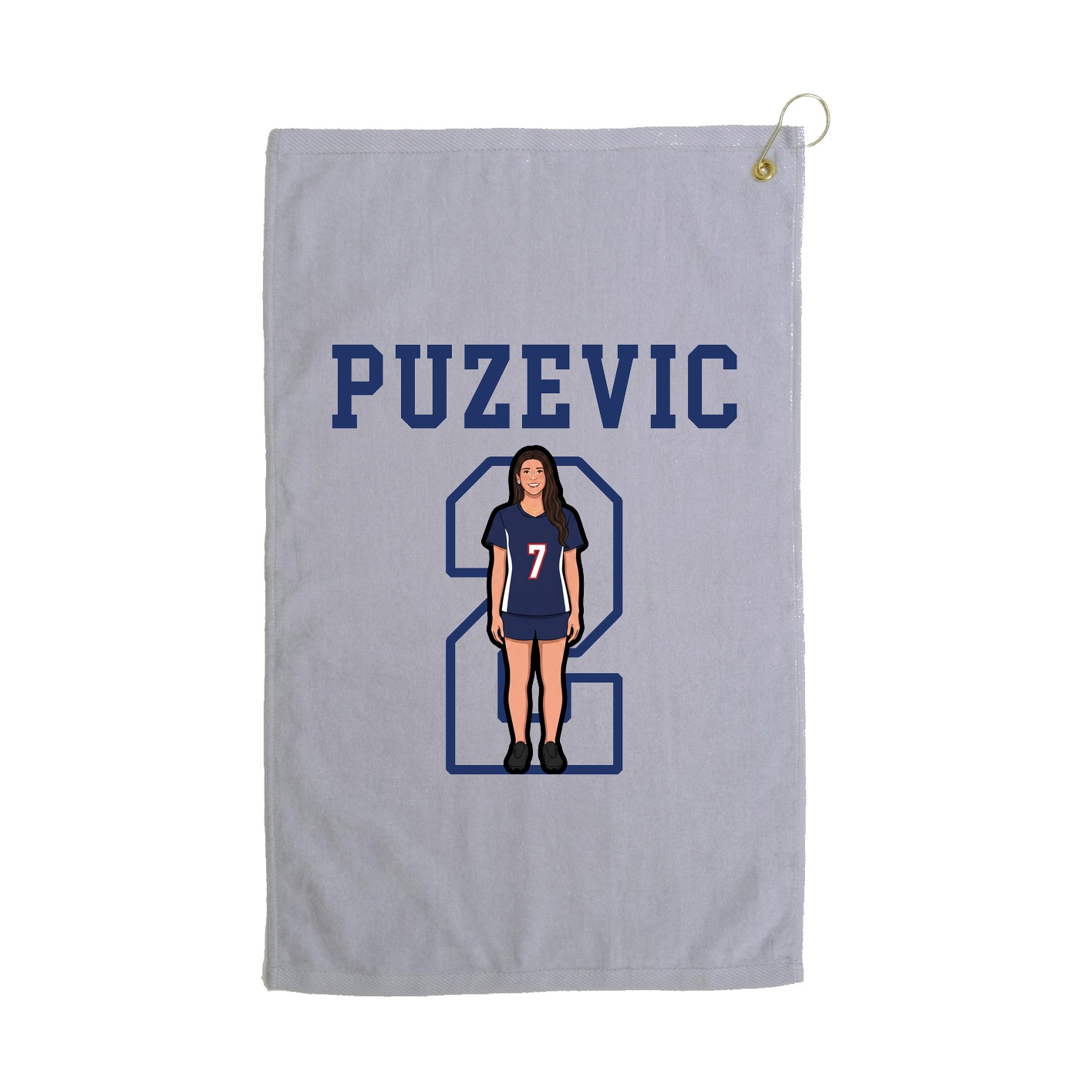 Golf Towel — Shirsey in Grey