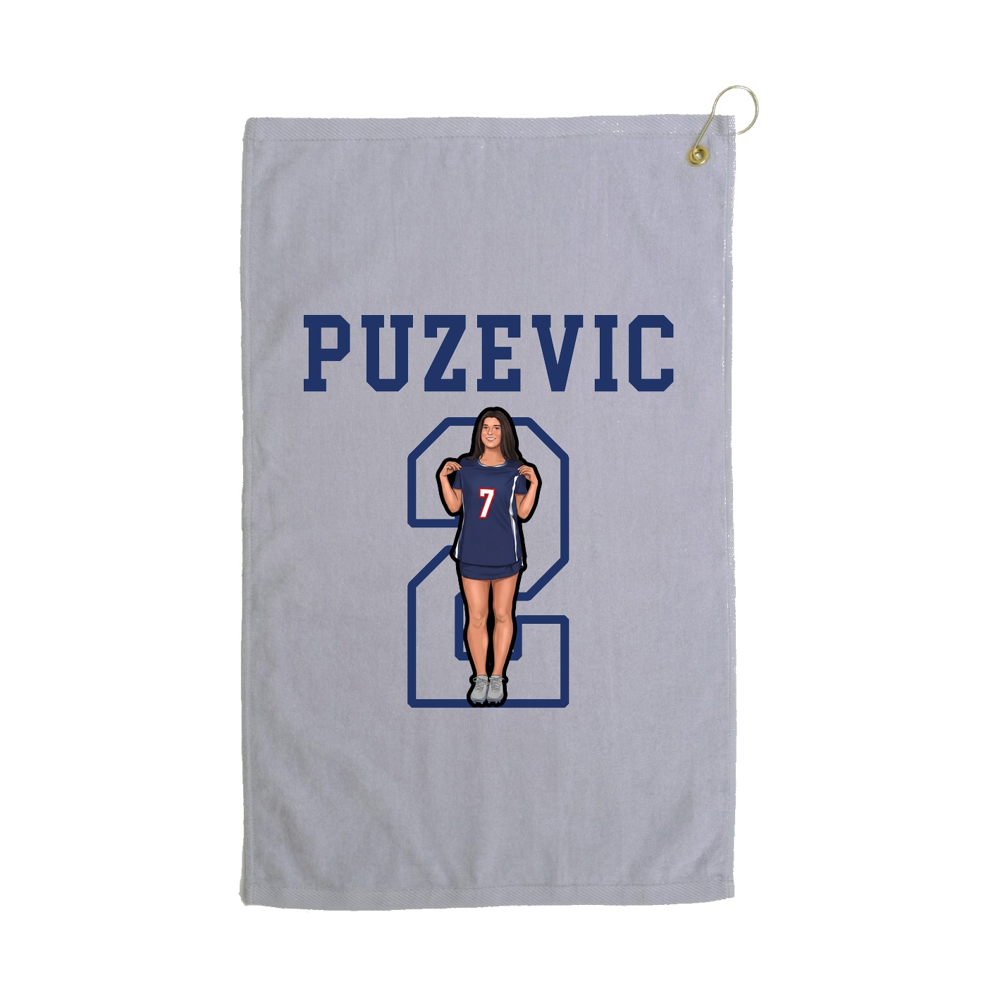 Golf Towel — Shirsey in Grey