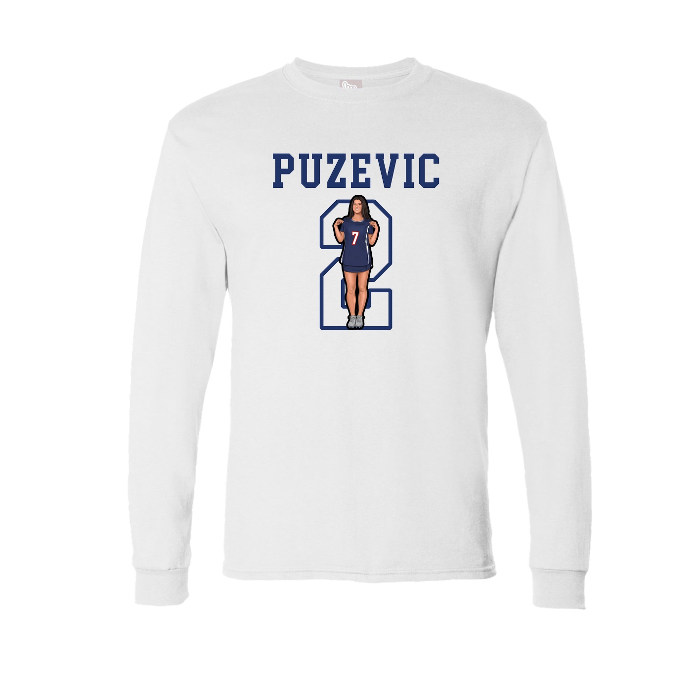 Long Sleeve Tee — Shirsey in White