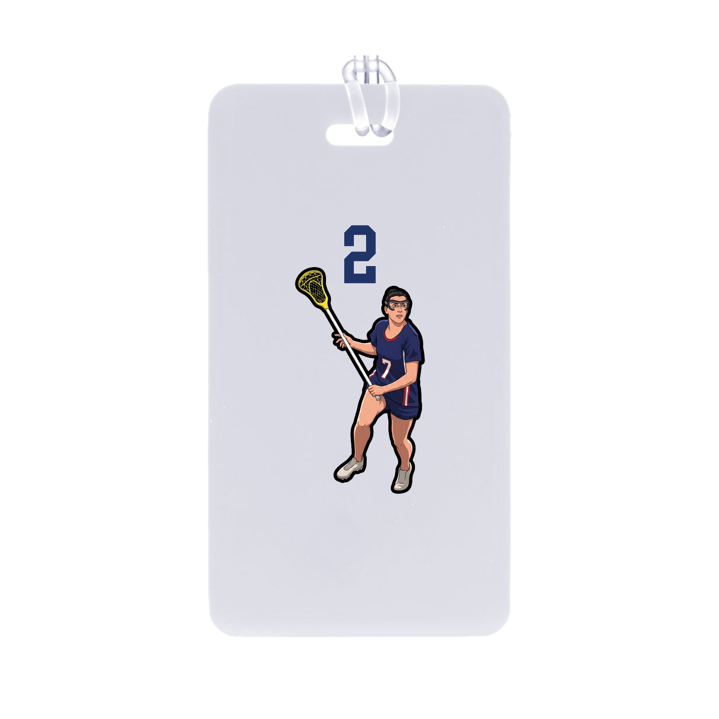 Bag Tag — Number Top in Classic