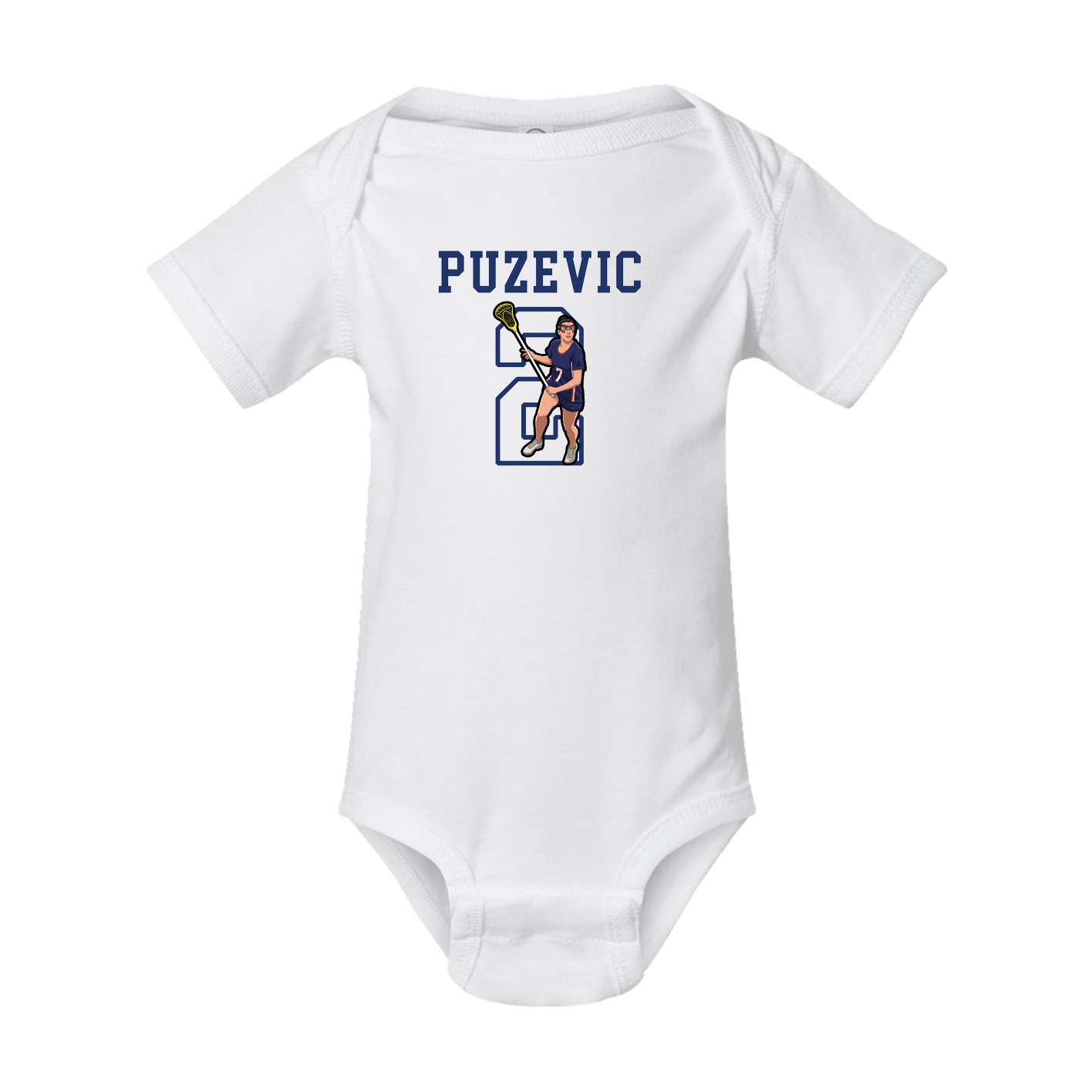 Baby Onesie — Shirsey in White