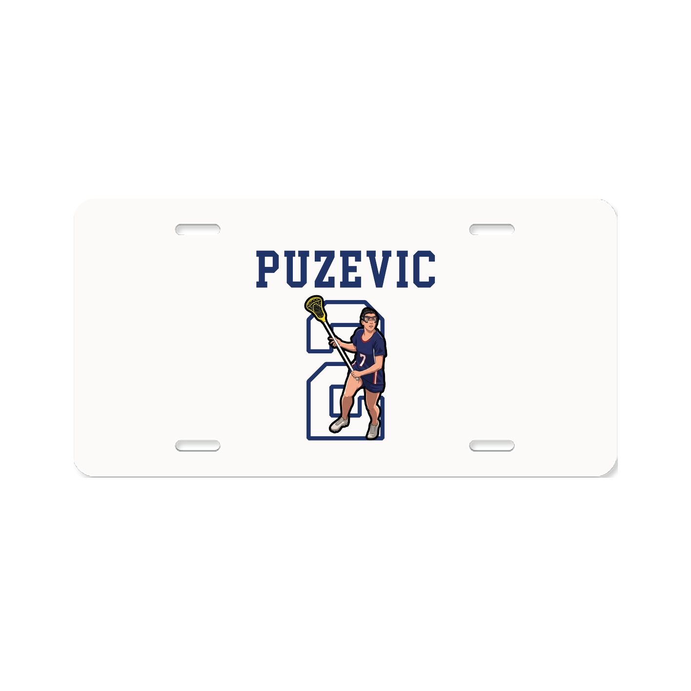 License Plate — Shirsey in Classic