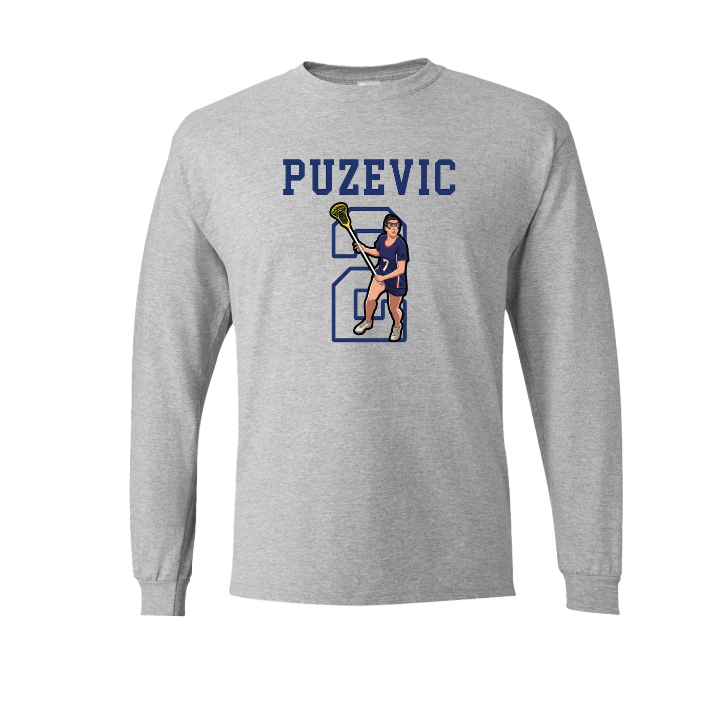Long Sleeve Tee — Shirsey in Grey