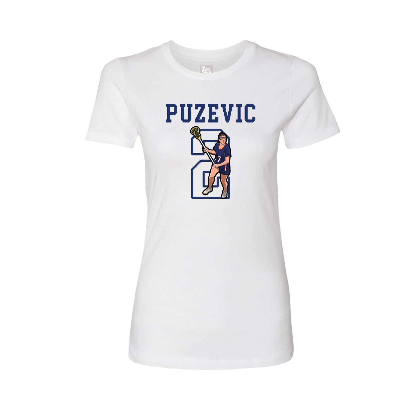 Fitted Women's Tee — Shirsey in White