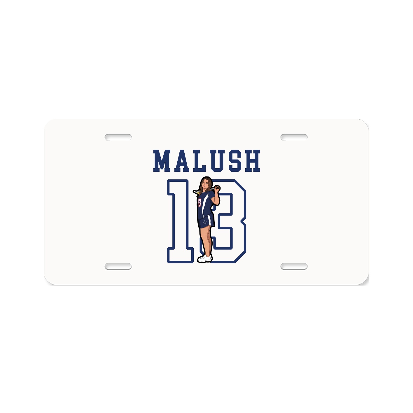 License Plate — Shirsey in Classic
